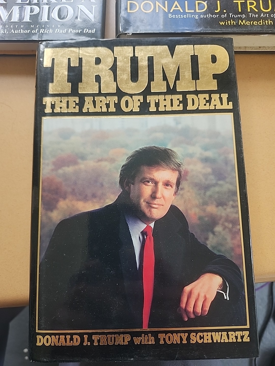 Lot Of 3 Trump Hardcover First Editions With Dust Jackets