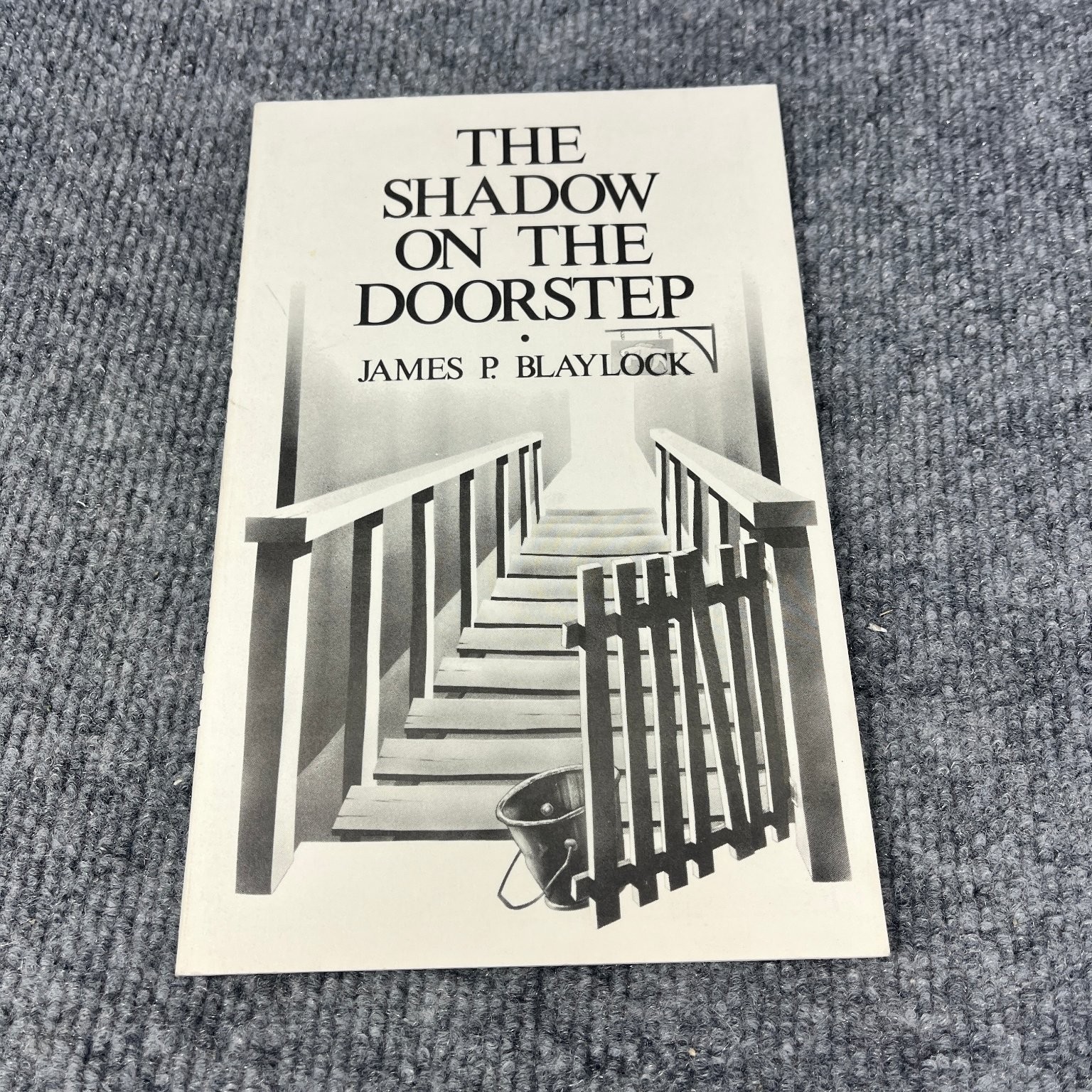 Double Trilobyte Shadow on Doorstep Signed James Blaylock & Edward Bryant: