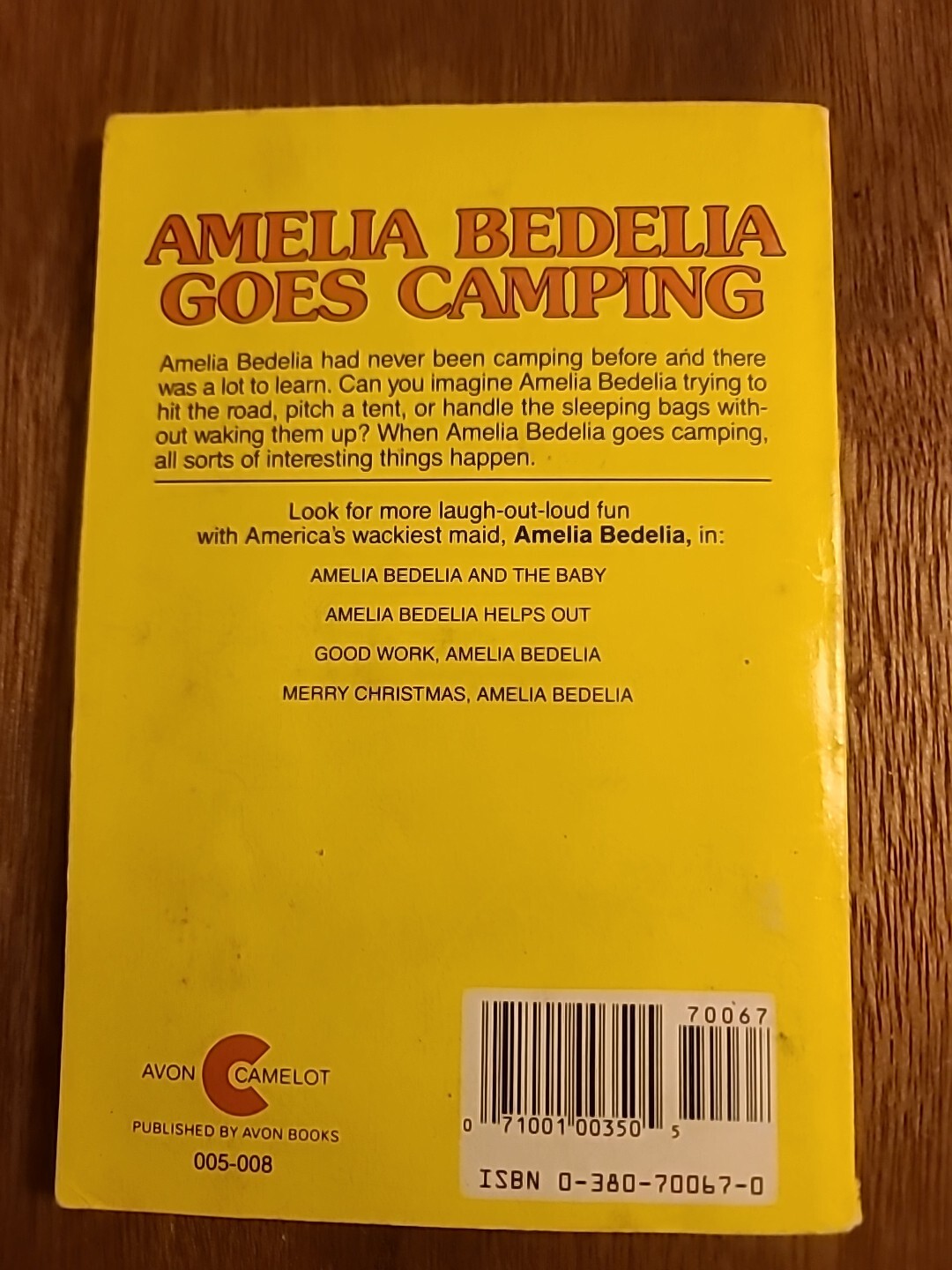 Amelia Bedelia Goes Camping (Amelia Bedelia) – Paperback – Fair