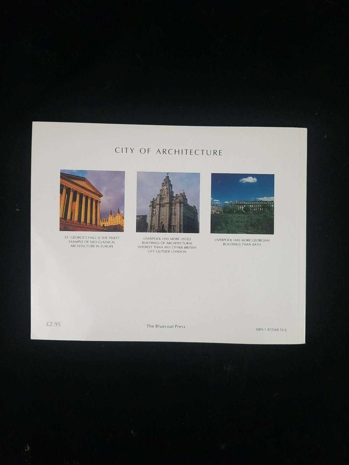 Liverpool: The Pool of Life by Colon Wilkinson Paperback Book 31 Pages