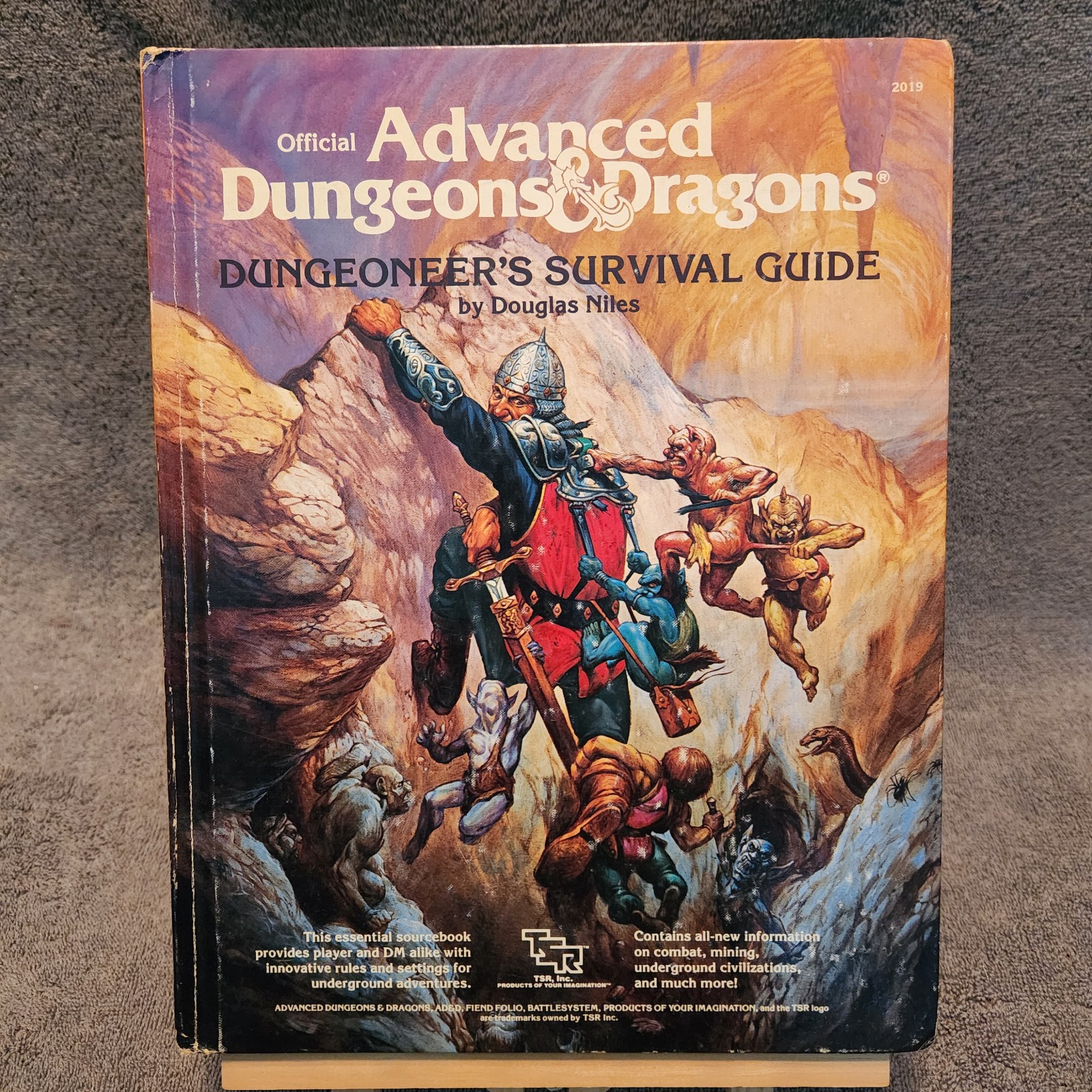 Dungeoneer’s Survival Guide AD&D #2019 1986 Dungeons and Dragons TSR Hardcover