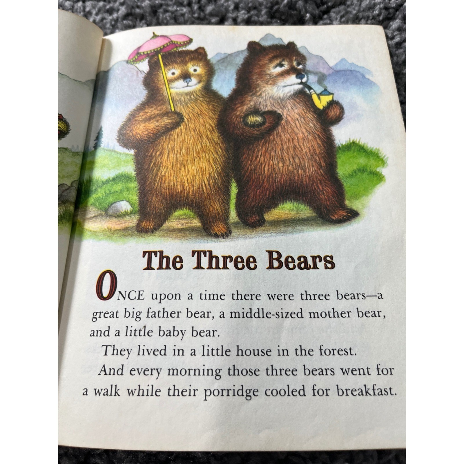 Three Bedtime Stories Little Golden Book 1975 Garth Williams Vintage 309-41