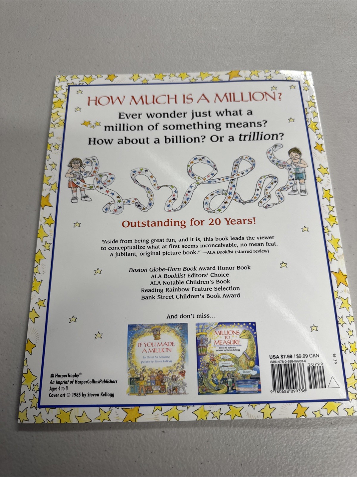How Much Is a Million?: A Fun Classic Picture Book About Math and Numbers fo…