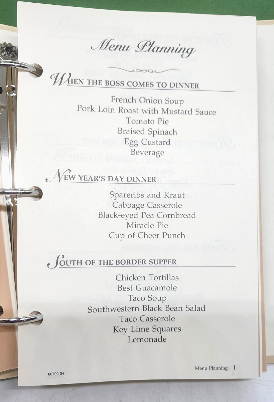 Serve One Another Cookbook 2004 Porterfield Methodist Albany, GA 394 pages