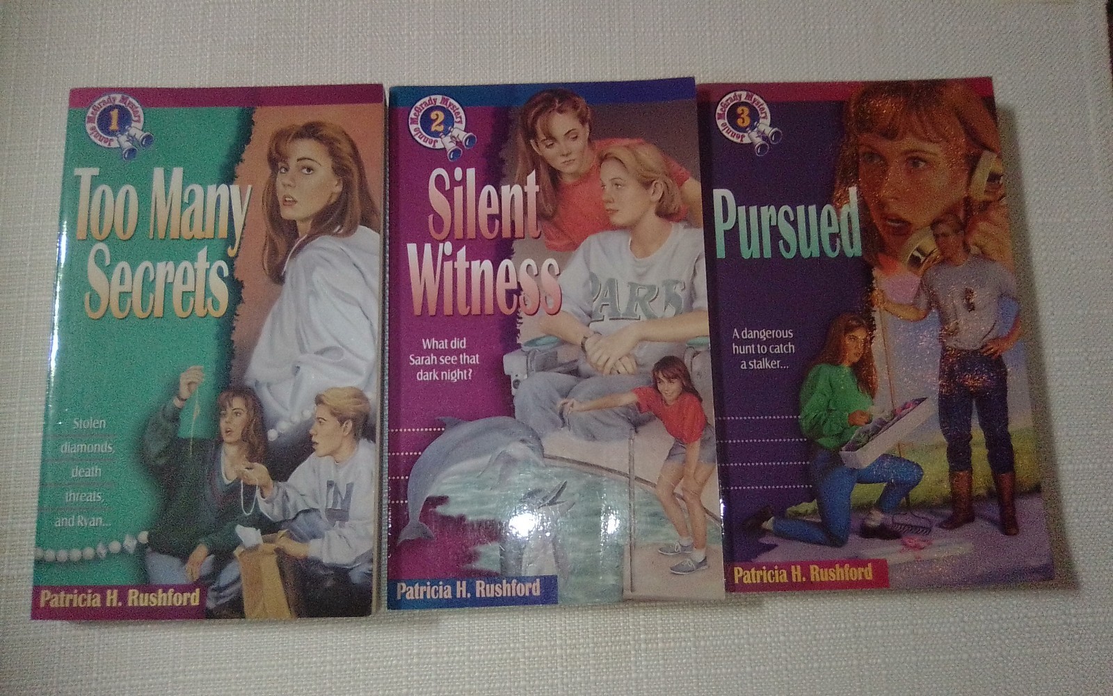 Jennie McGrady Mystery #1-4_#6, #8_ By Patricia H Rushford Book Lot 6 Paperback