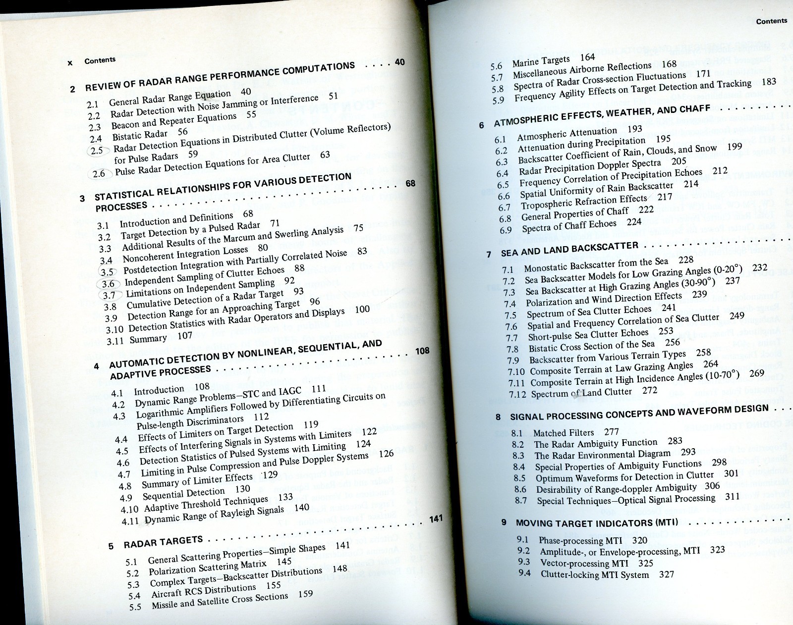 Technology -Radar Design Principles, HC Book, 1969, 626 pages