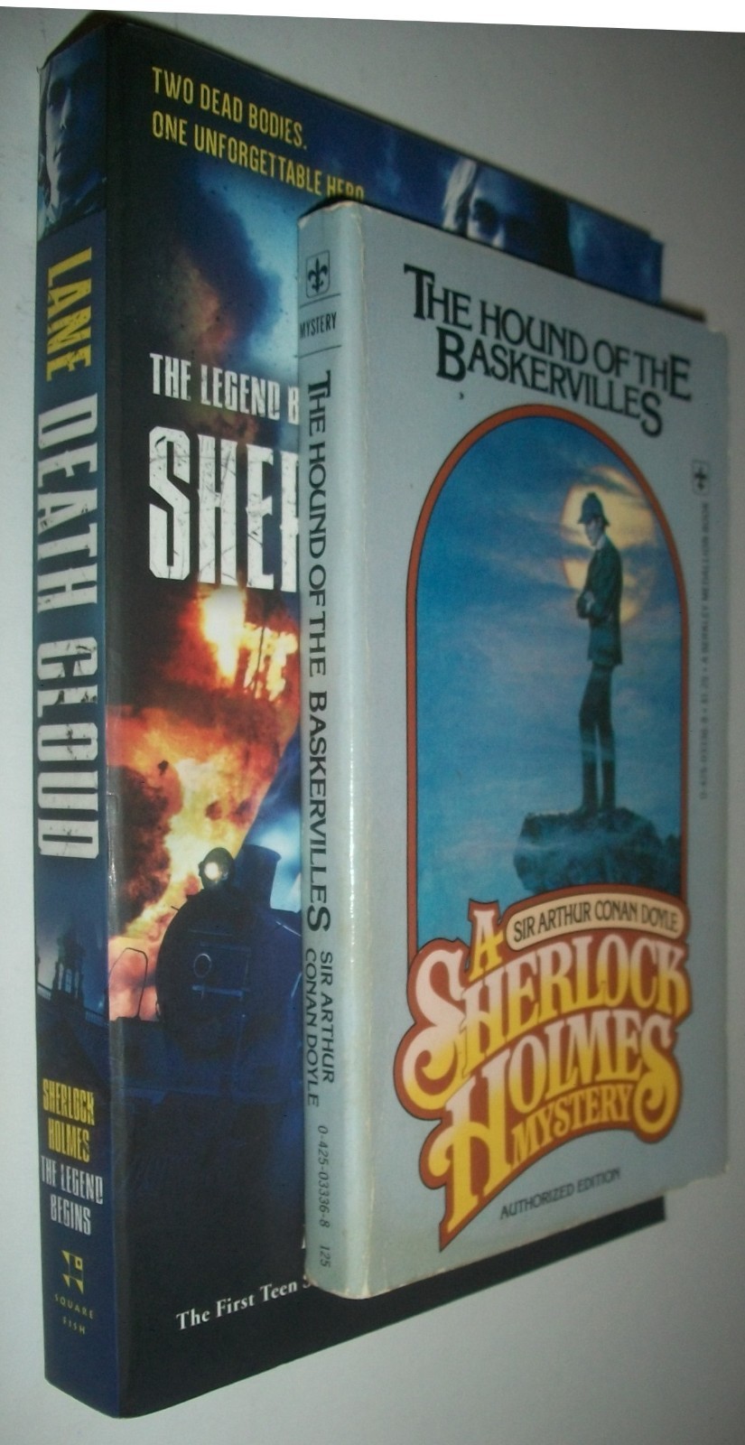 Hound of the Baskervilles Doyle Sherlock Holmes $1.25 lot Death Cloud Lane LN VG
