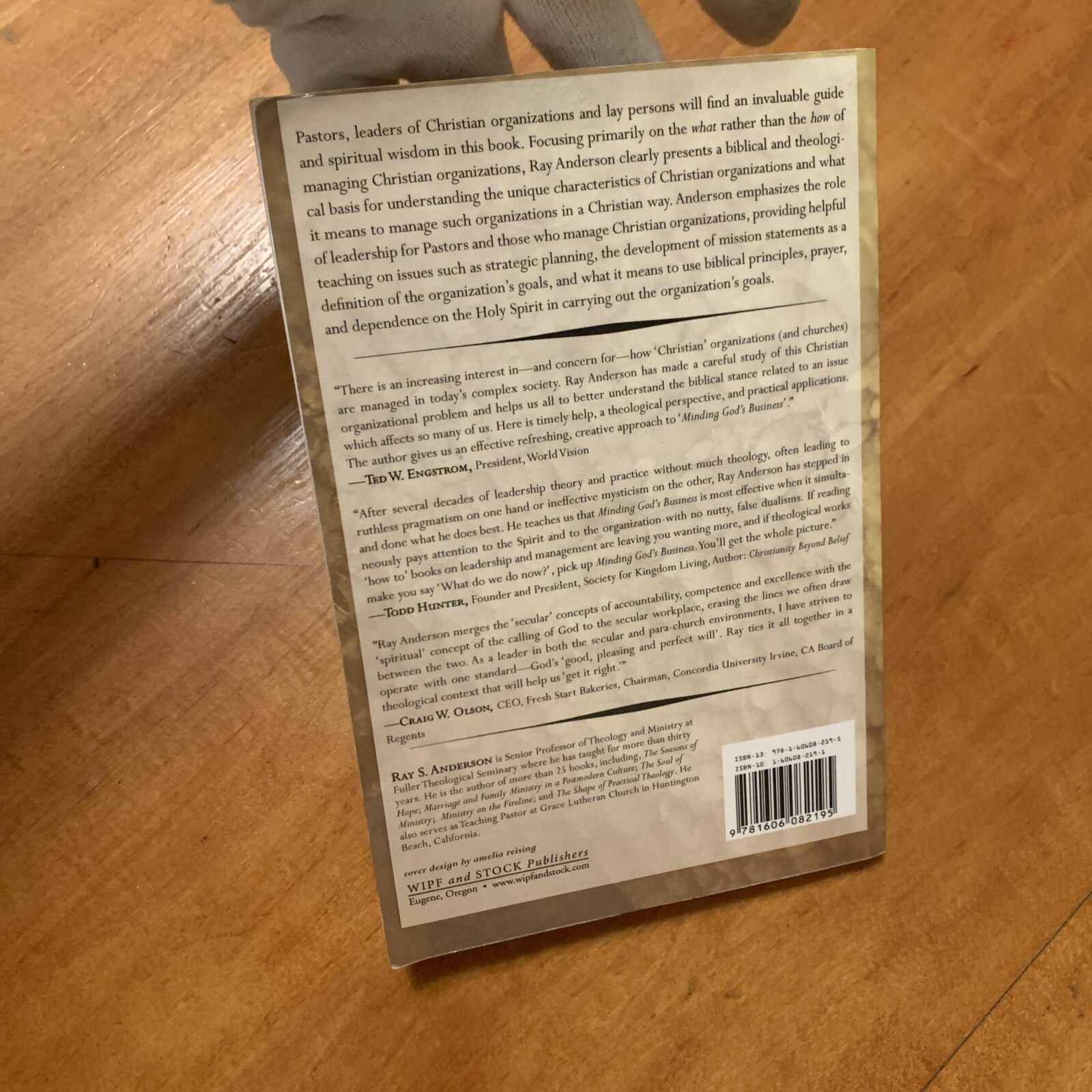Ray S. Anderson Collection: Minding God’s Business by Ray S. Anderson (2008,…