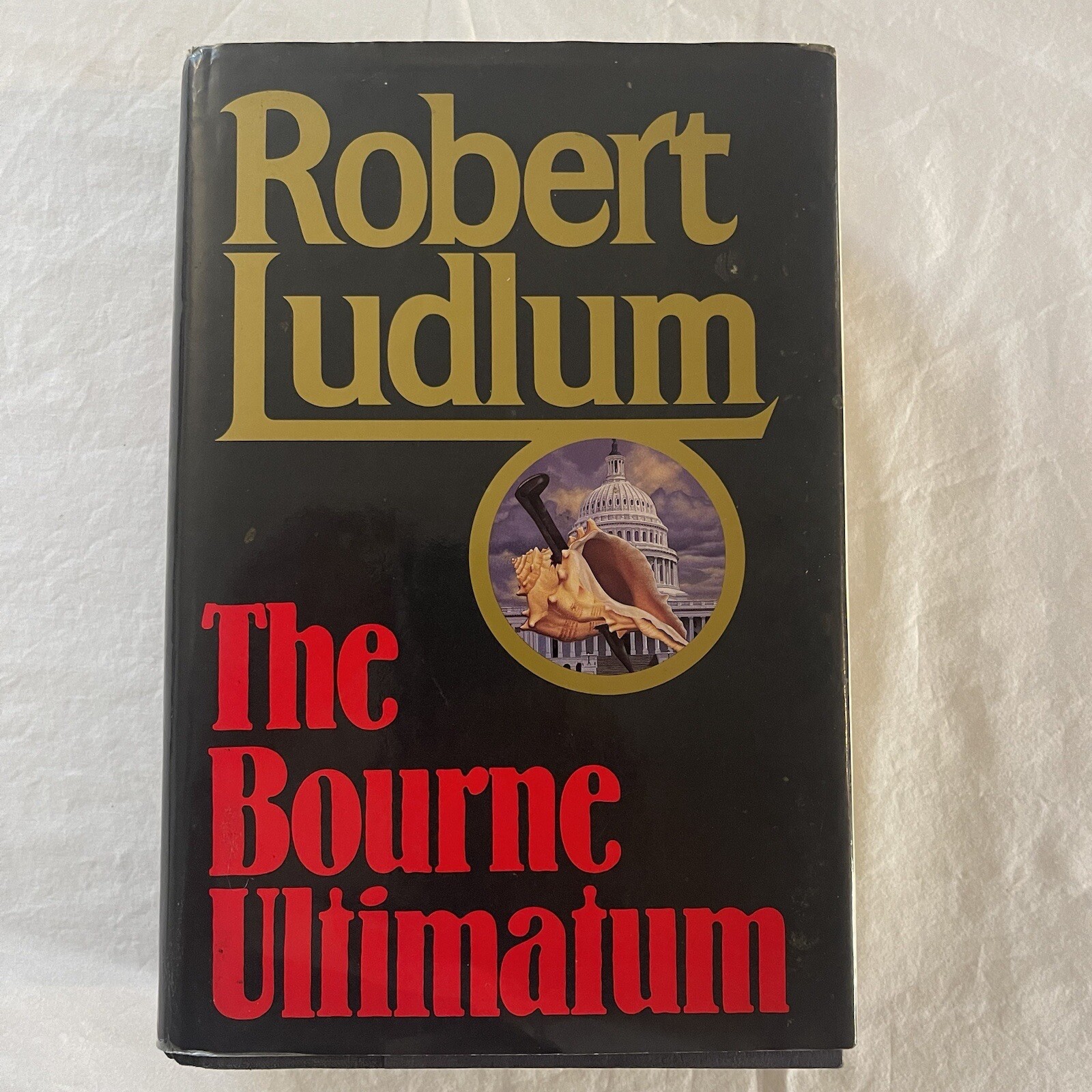 “The Bourne Ultimatum” by Robert Ludlum: 1990 First Edition Thriller