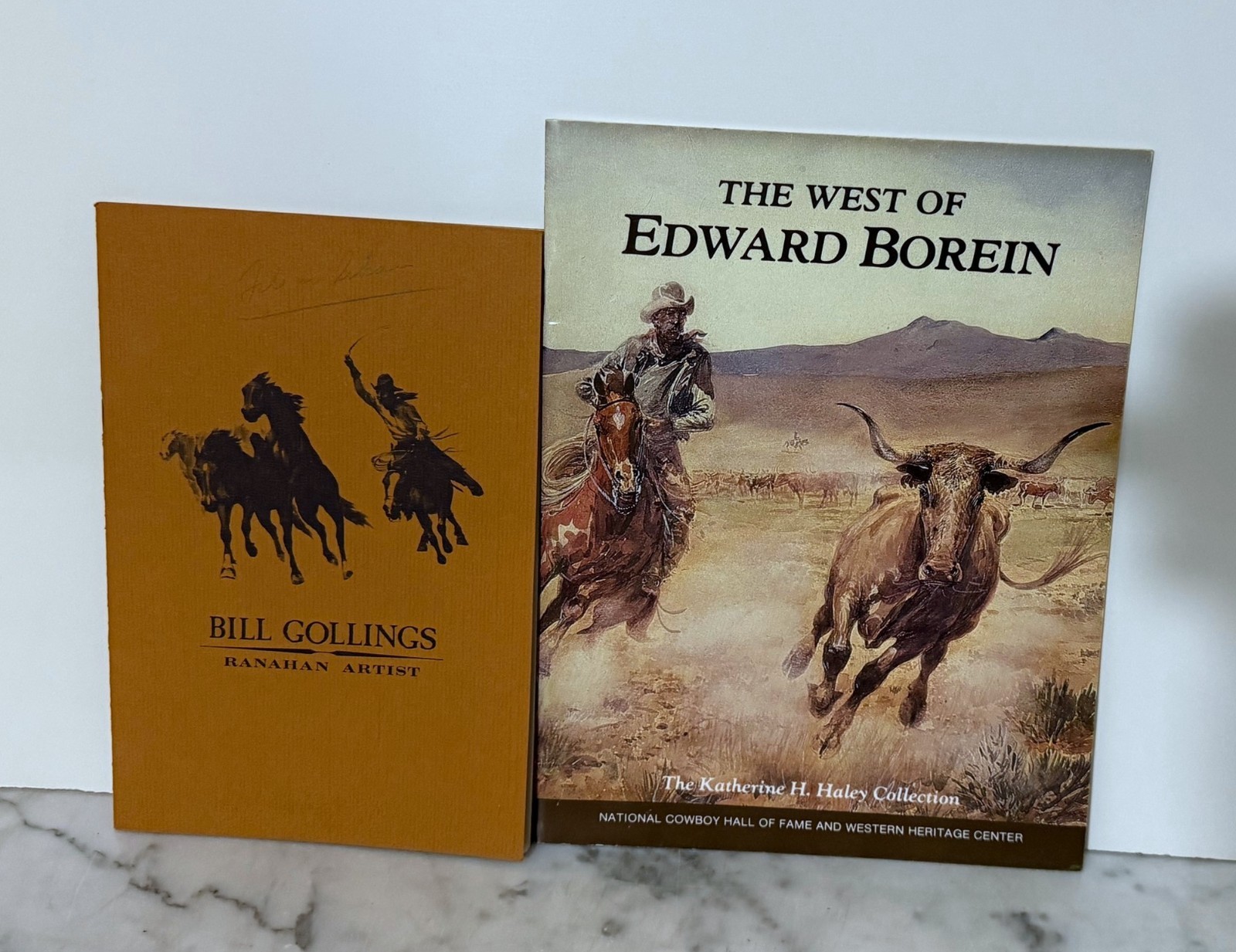 SEVEN EXHIBITION CATALOGS & BROCHURES RELATED TO WESTERN & NATIVE AMERICAN ART