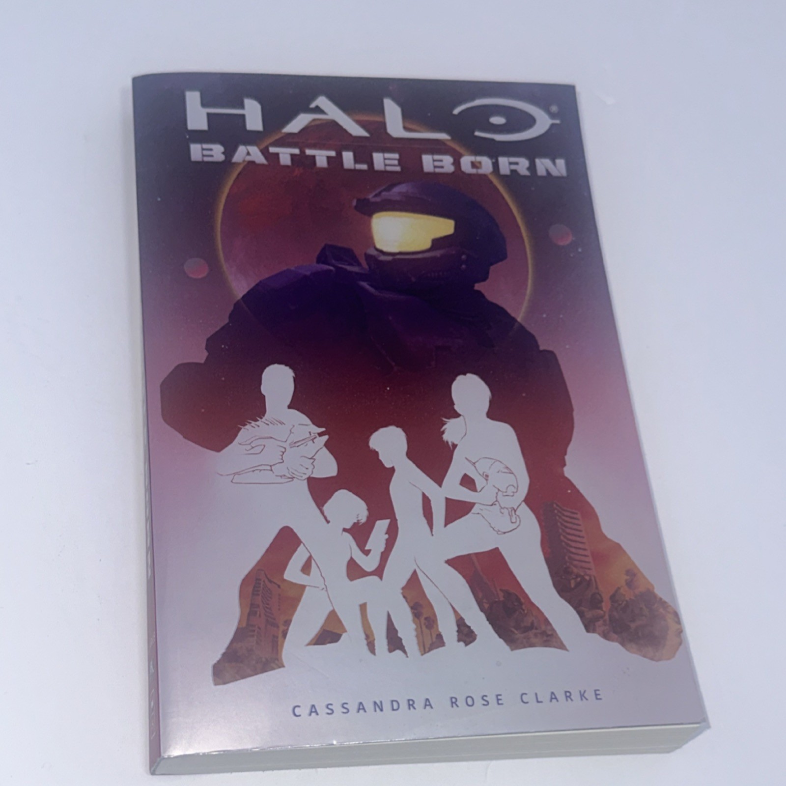 Halo: Battle Born by Cassandra Rose Clarke, Trade Paperback, Scholastic 2019