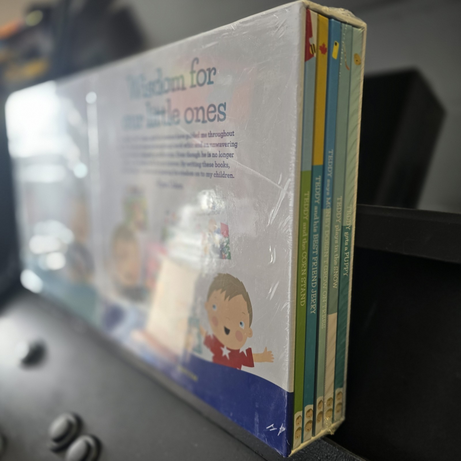 Ryan Cohen Teddy Vol. 1 & 2 5-Book Illustrated Box Set Ages 2-3