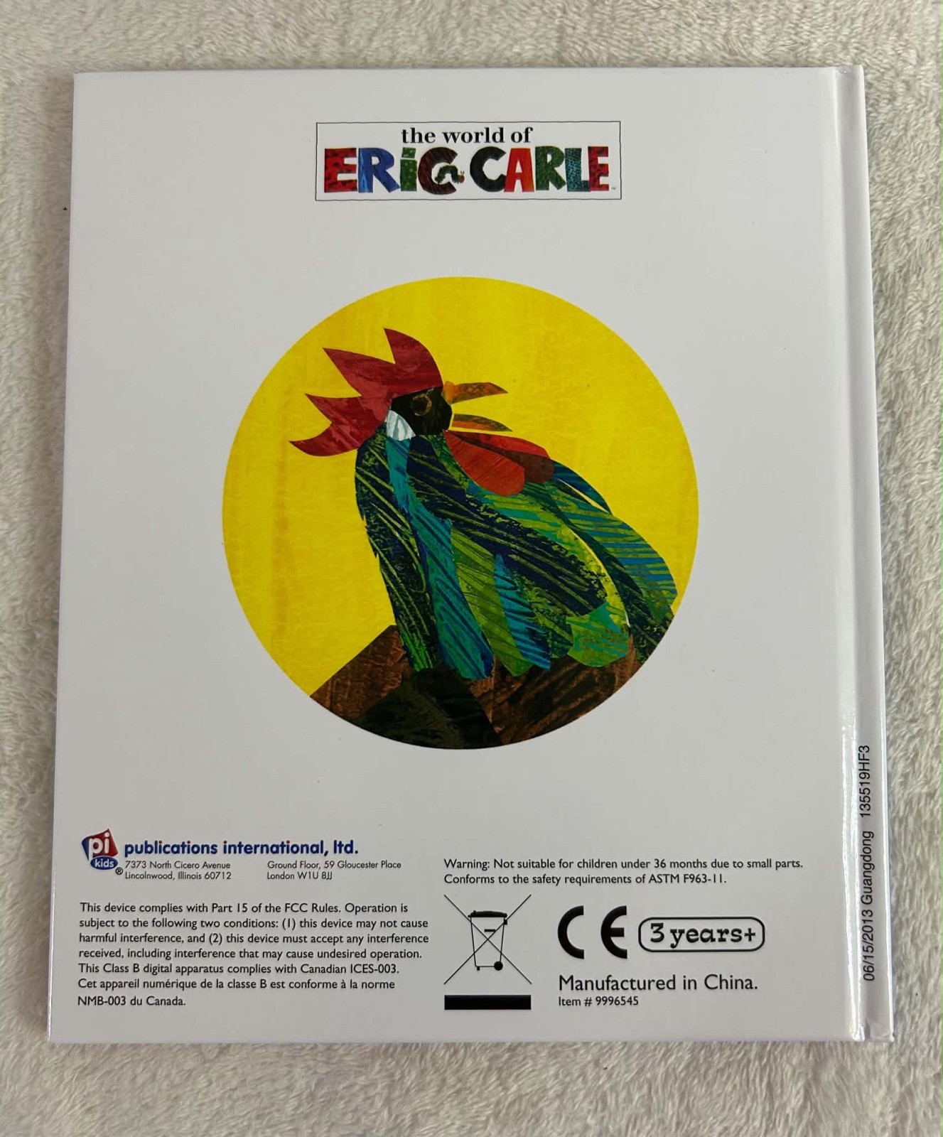 Lot Of 8 Eric Carle Hardback Children’s Books: Works With My First Smart Pad