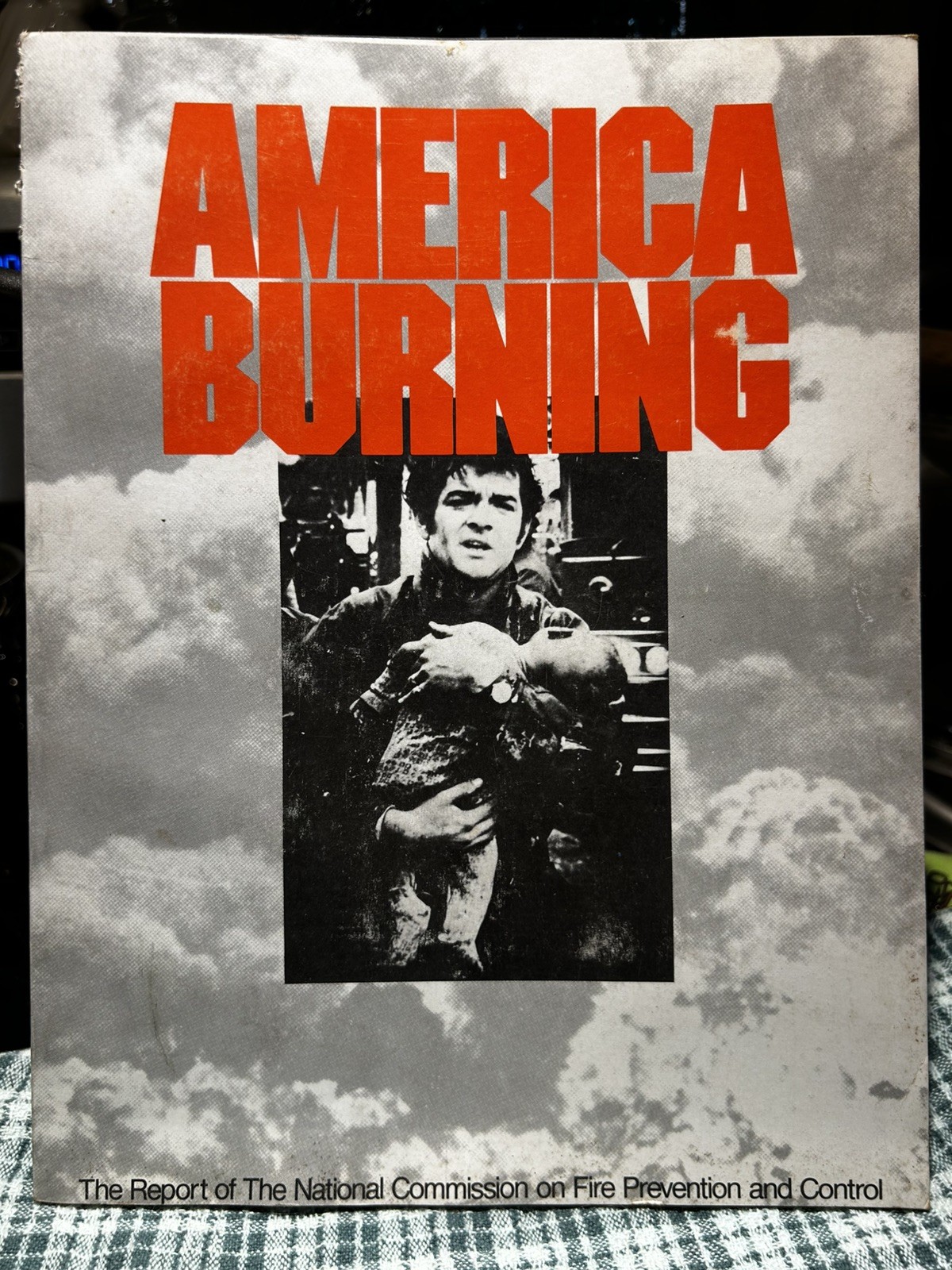America Burning ~Fire Prevention And Control. USED. Read Full Description Please