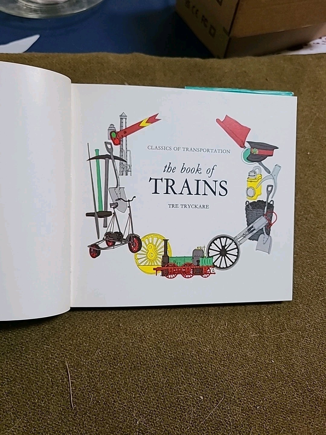 The Book of Trains Tre Tryckare Classics of Transportation 1968 1st Edition VNM