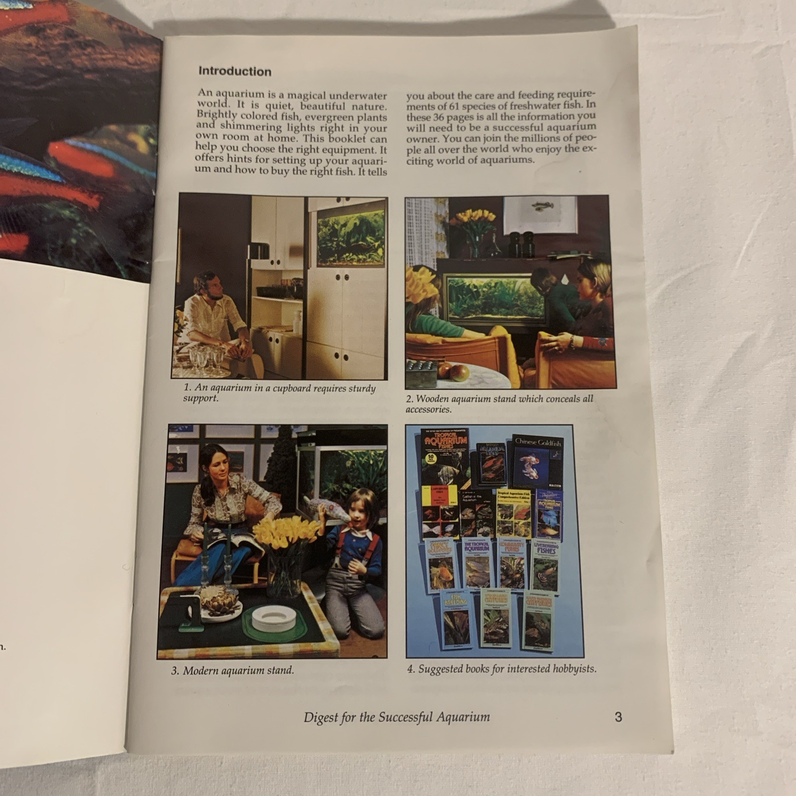 Digest for the Successful Aquarium Booklet Tetra/Second nature 34 pages