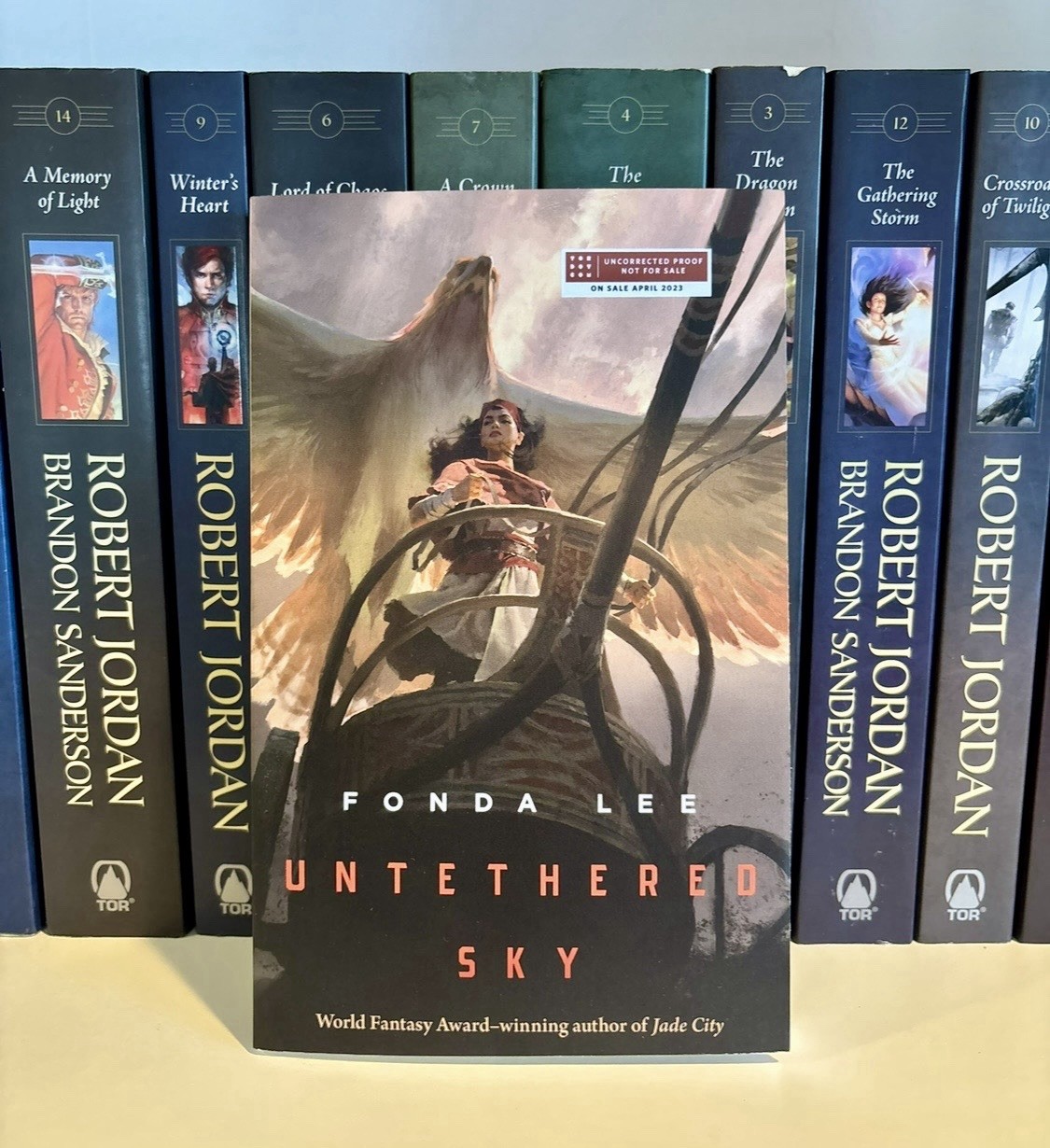 ARC Untethered Sky Fonda Lee Advanced Reader Proof NEW