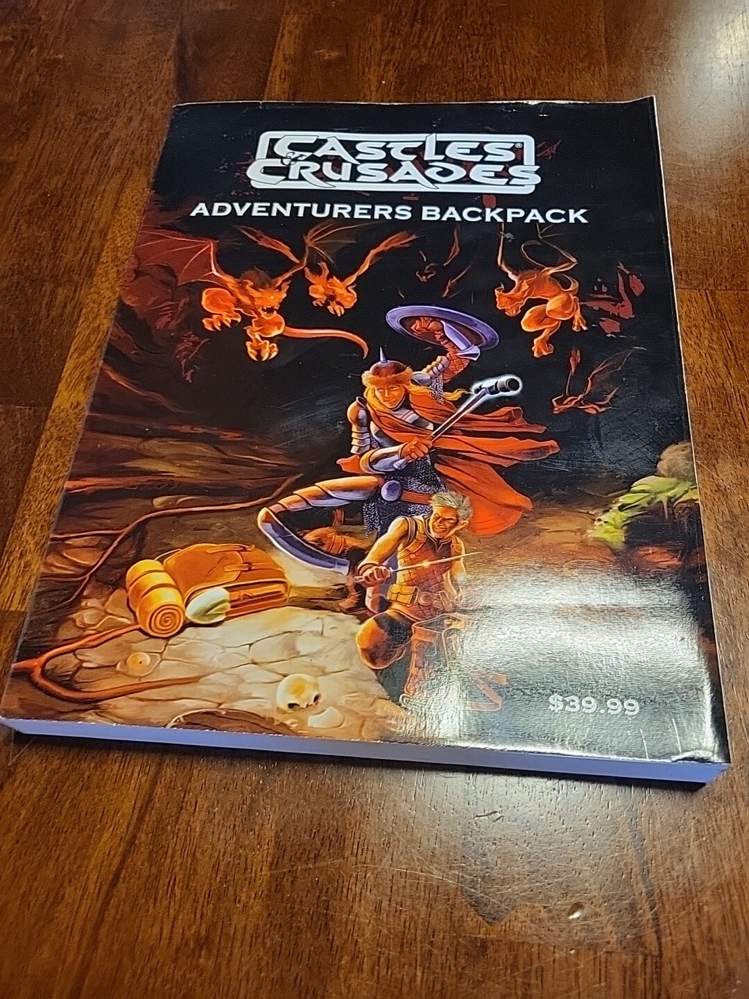 Castles & Crusades Players Handbook / Adventurers Backpack 2018 Double sided 1st
