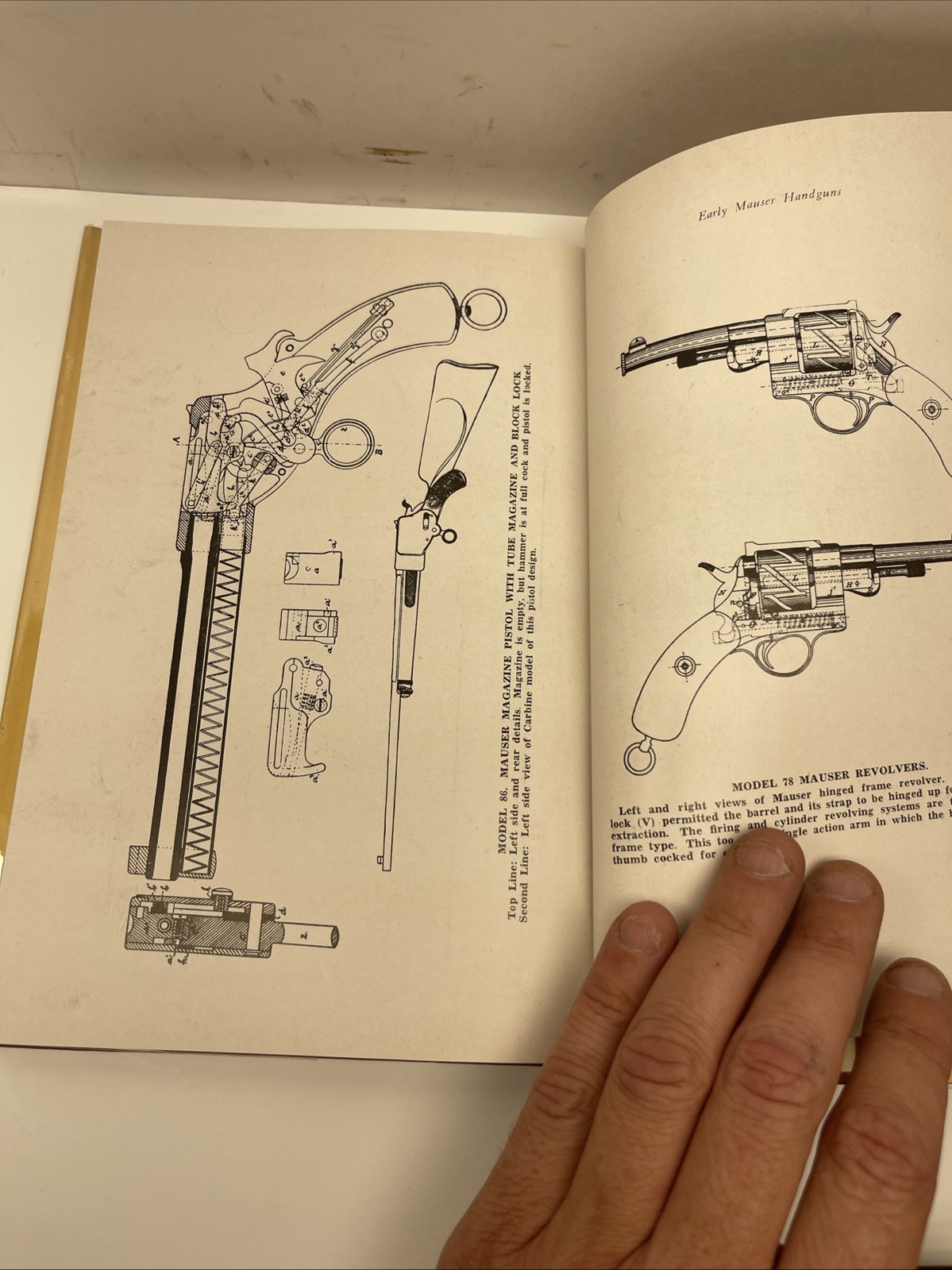 Mauser Rifles and Pistols – by W.H.B. Smith 1st Edition Printing 1946