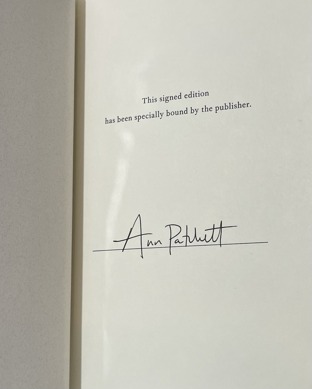 Commonwealth a novel by Ann Patchett – Signed First Edition HCDJ 2016