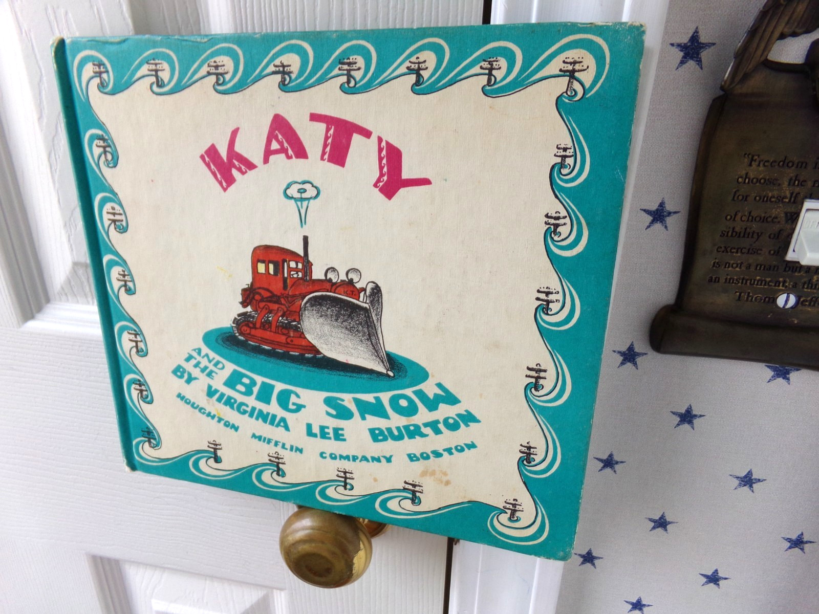 Katy and the Big Snow By Virginia Lee Burton Vintage Hardcover Picture Book 1943
