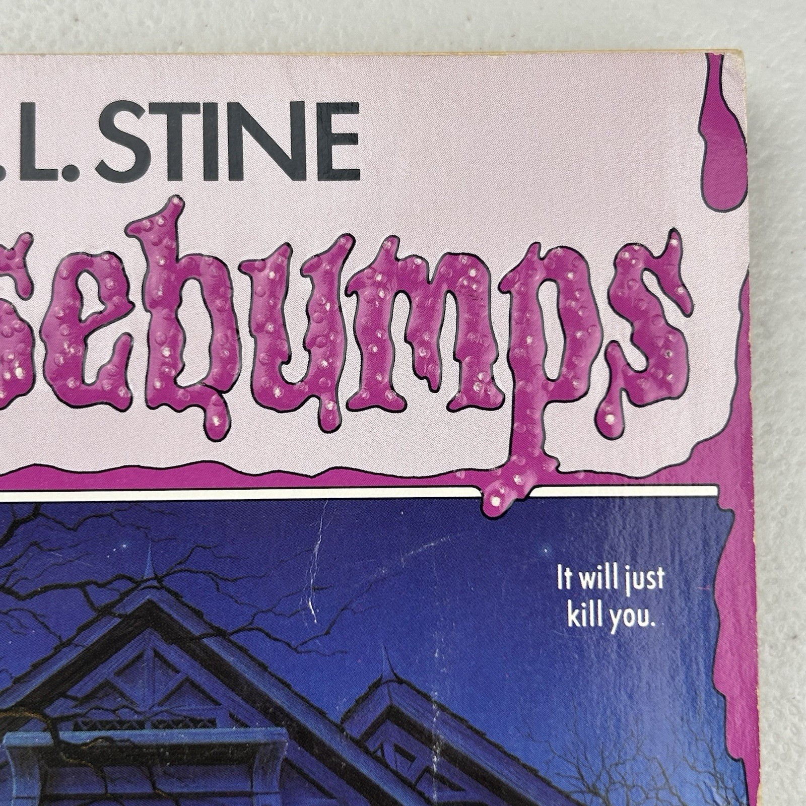 Goosebumps Welcome To Dead House Book RL Stine 1992 Unnumbered 1st Edition Print