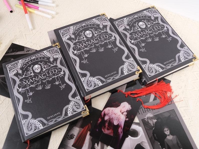 Manacled Book Complete 3-Volume Hardcover Edition with Illustrations by Senlinyu