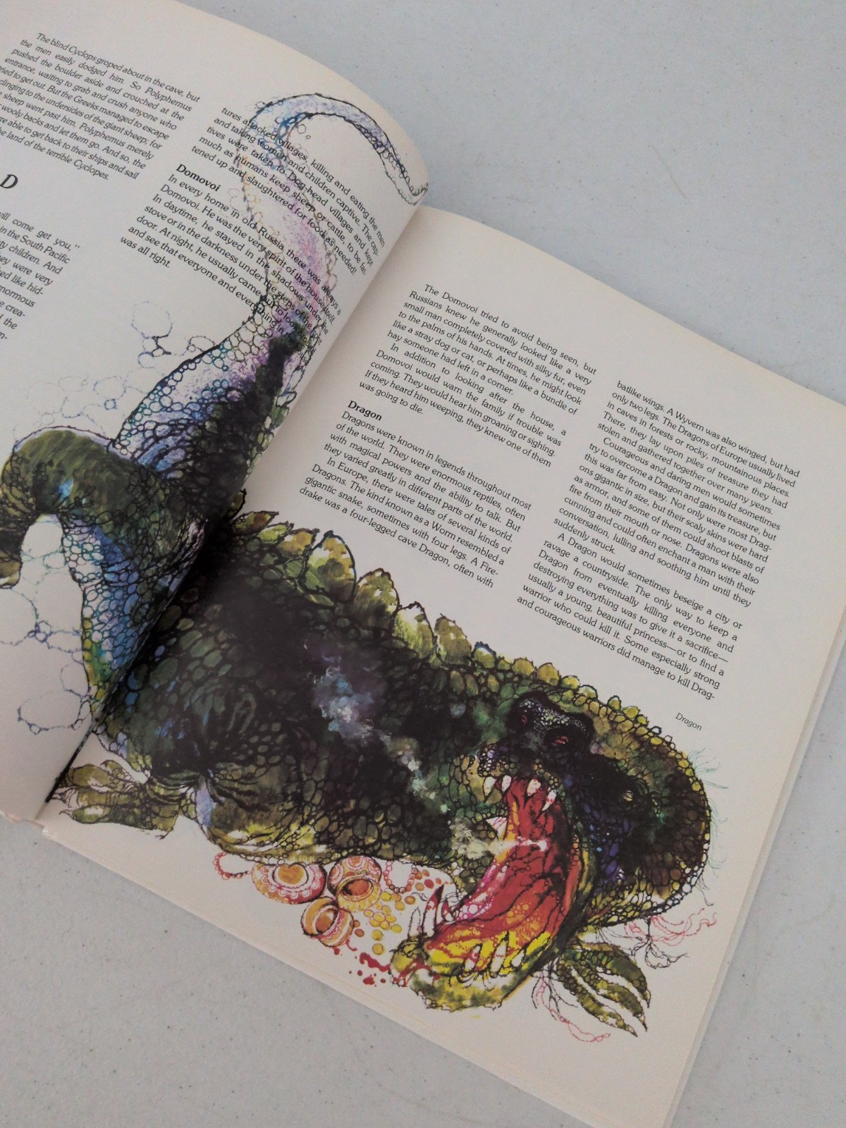 Encyclopedia of Legendary Creatures by Tom McGowen Illus. Victor G. Ambrus. Lib