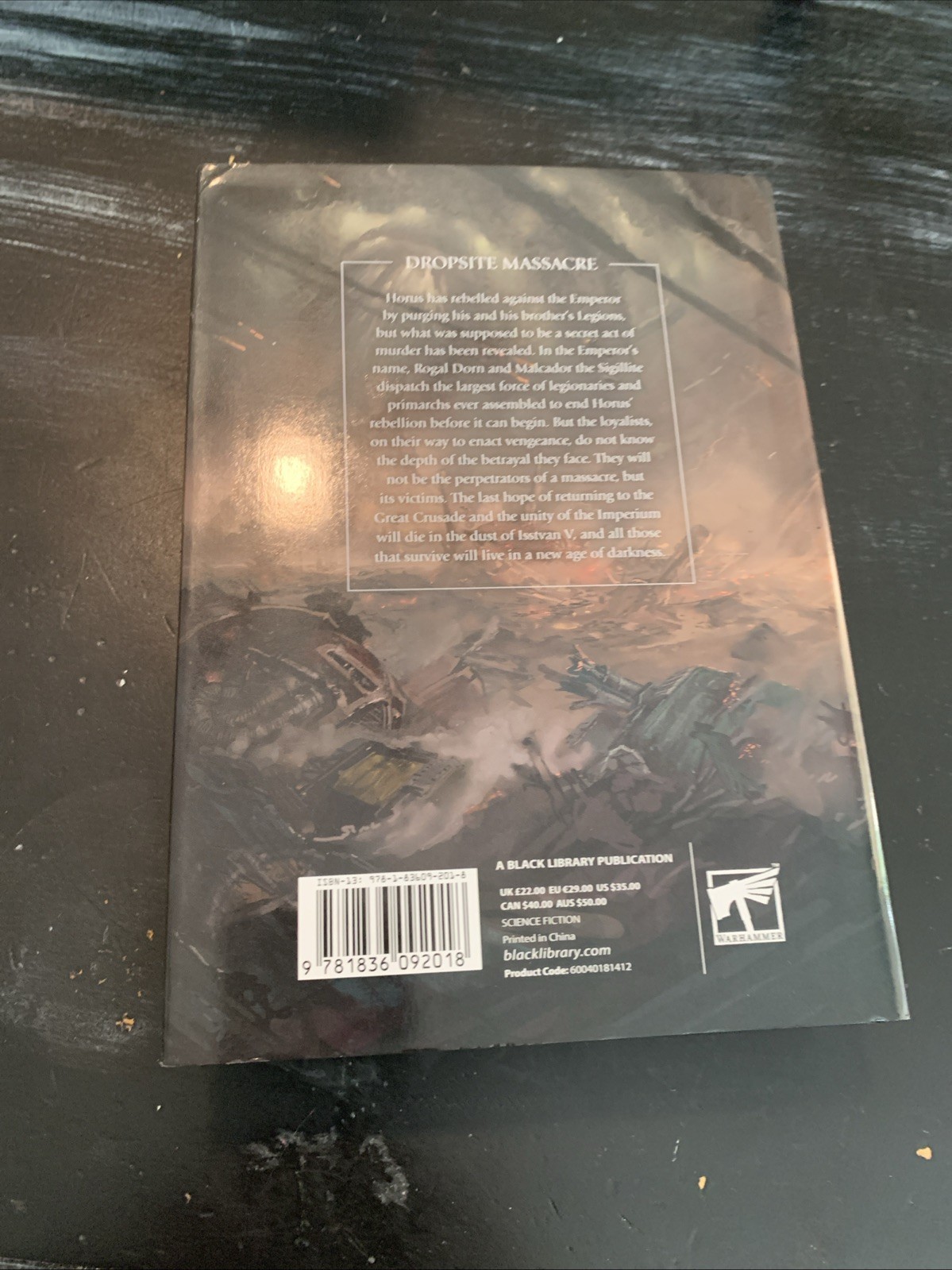 Warhammer 40K Dropsite Massacre by John French (2025, Hardcover) 1st/1st Edition