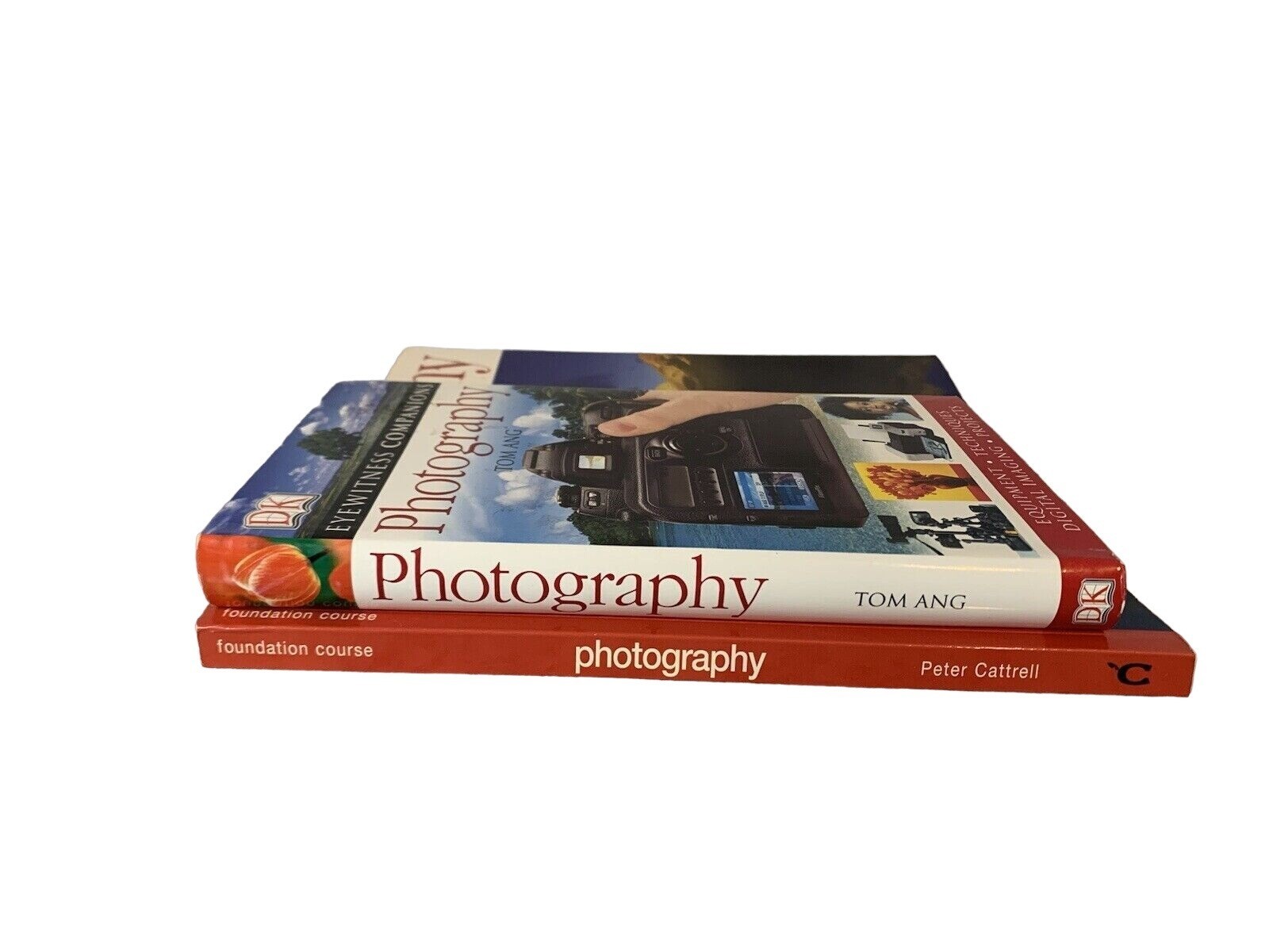 Photography Book Lot Tom Ang Eyewitness and Peter Cattrell Techniques Guides