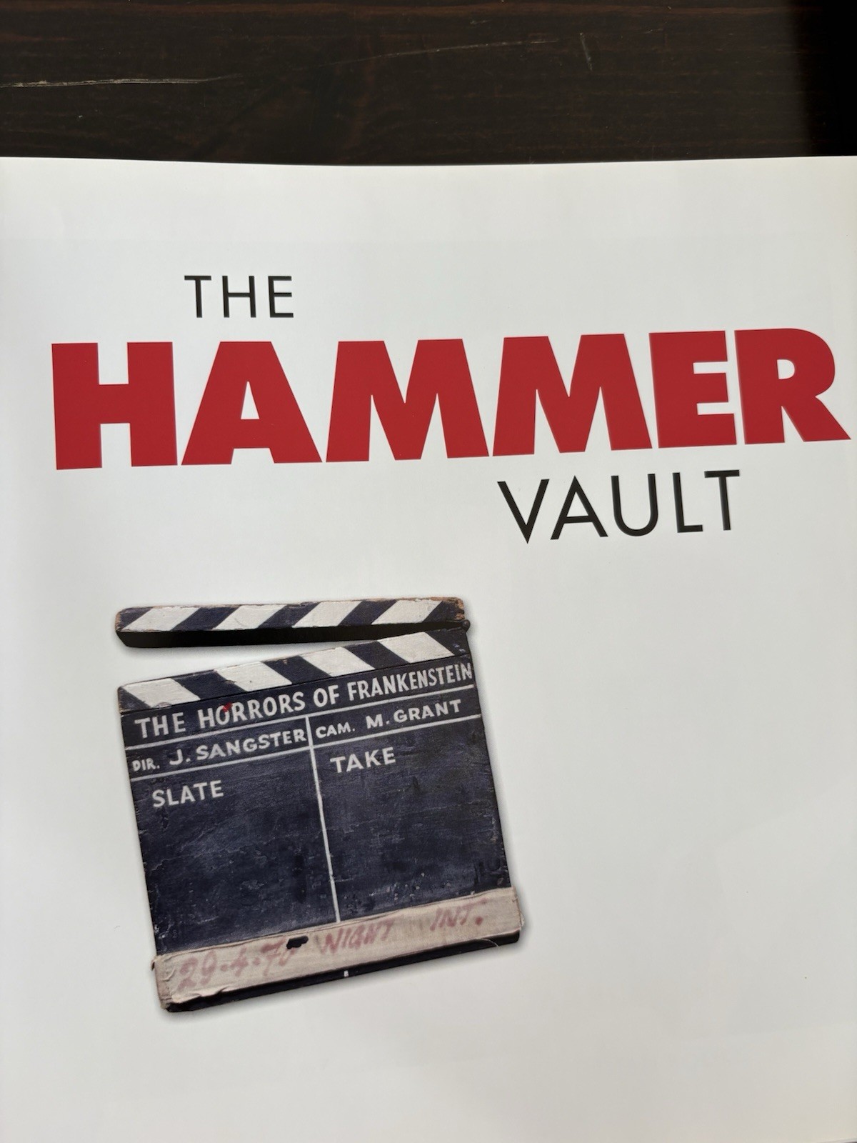 The Hammer Vault by Marcus Hearn (2011, Hardcover) 1st printing LMT ED