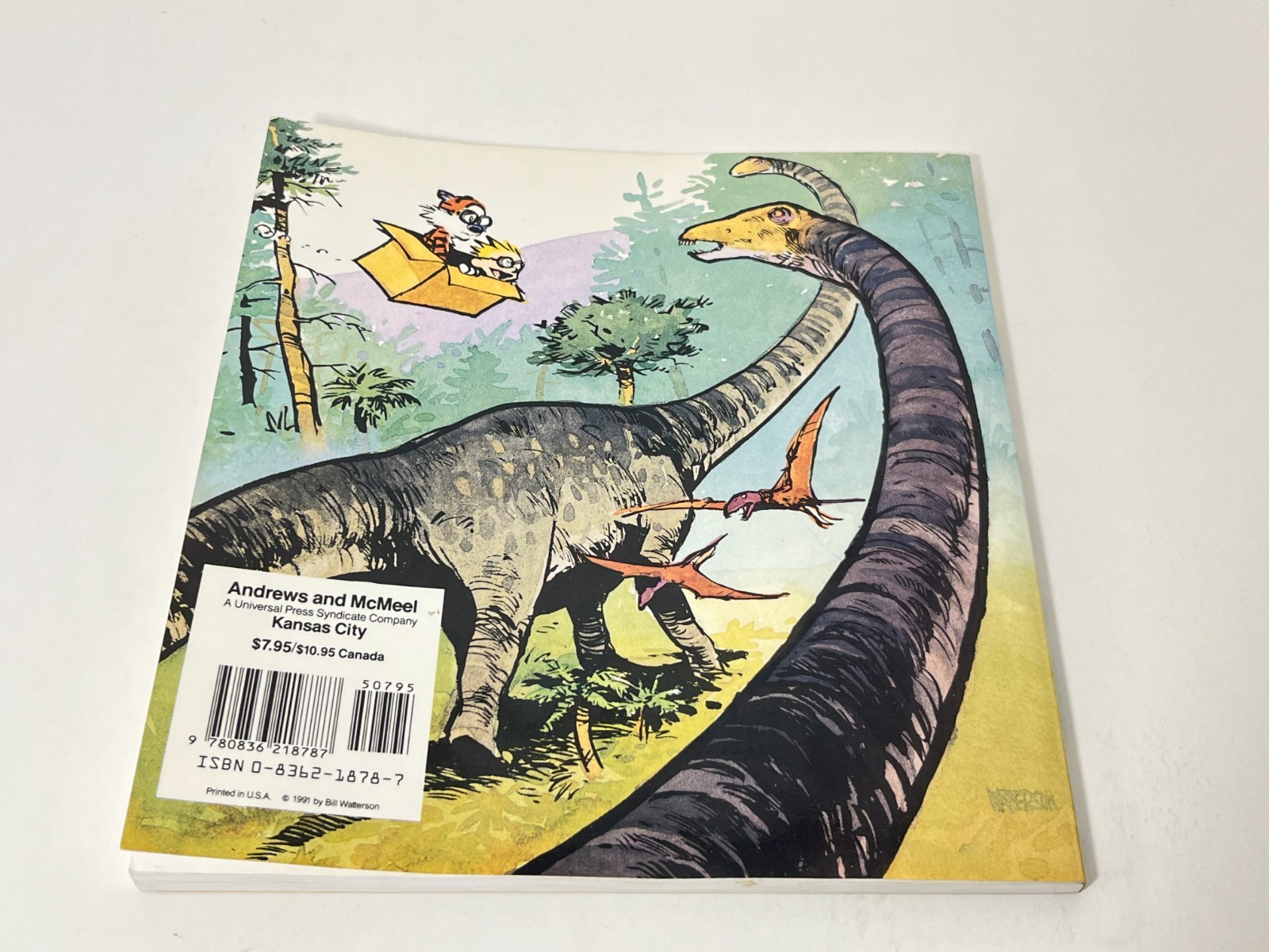 LOT 5 Calvin and Hobbs Softcover Books Bill Watterson Good Condition 1991-1996