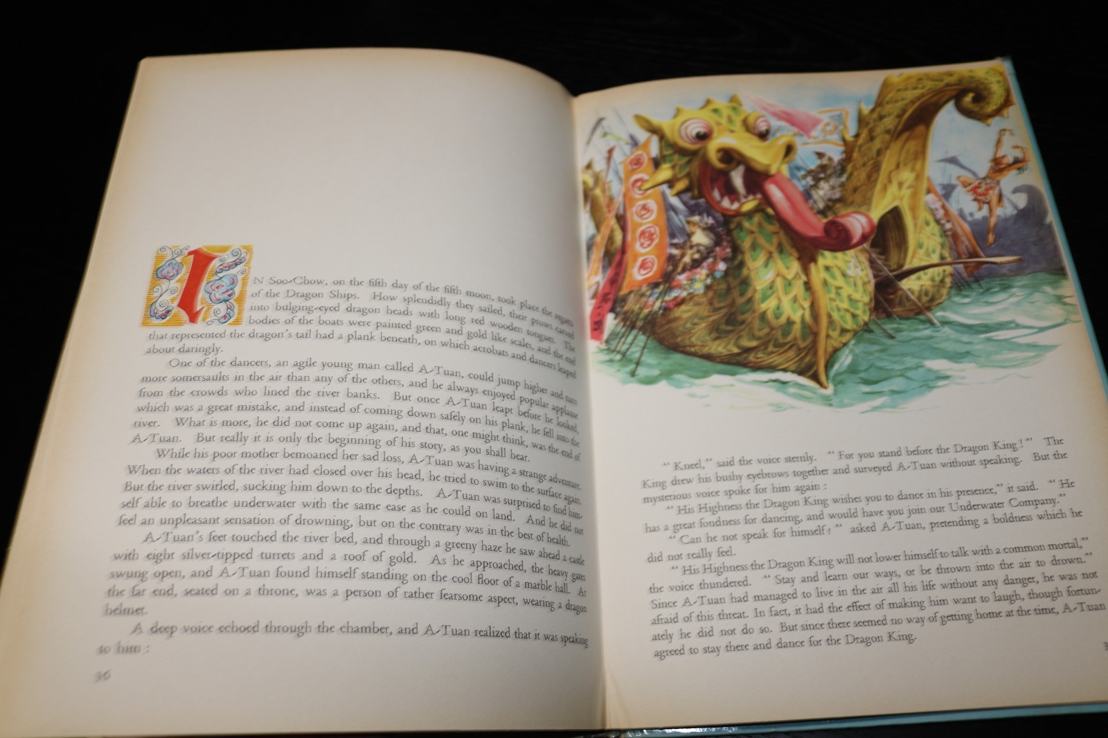 Chinese Fairy Tales as Retold by Shirley Goulden 1958 Splendor Books LARGE RARE