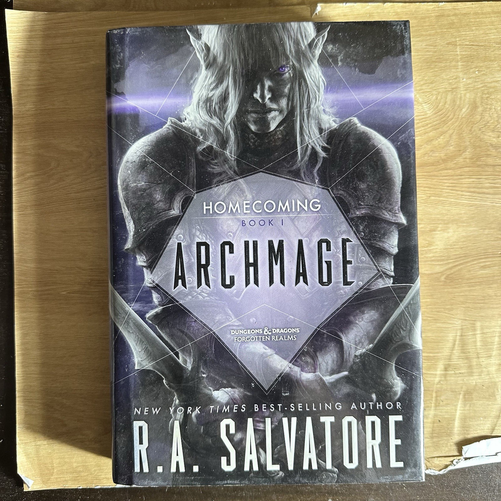 Archmage Homecoming Forgotten Realms R.A. Salvatore 1st Edition Hardcover Drizzt