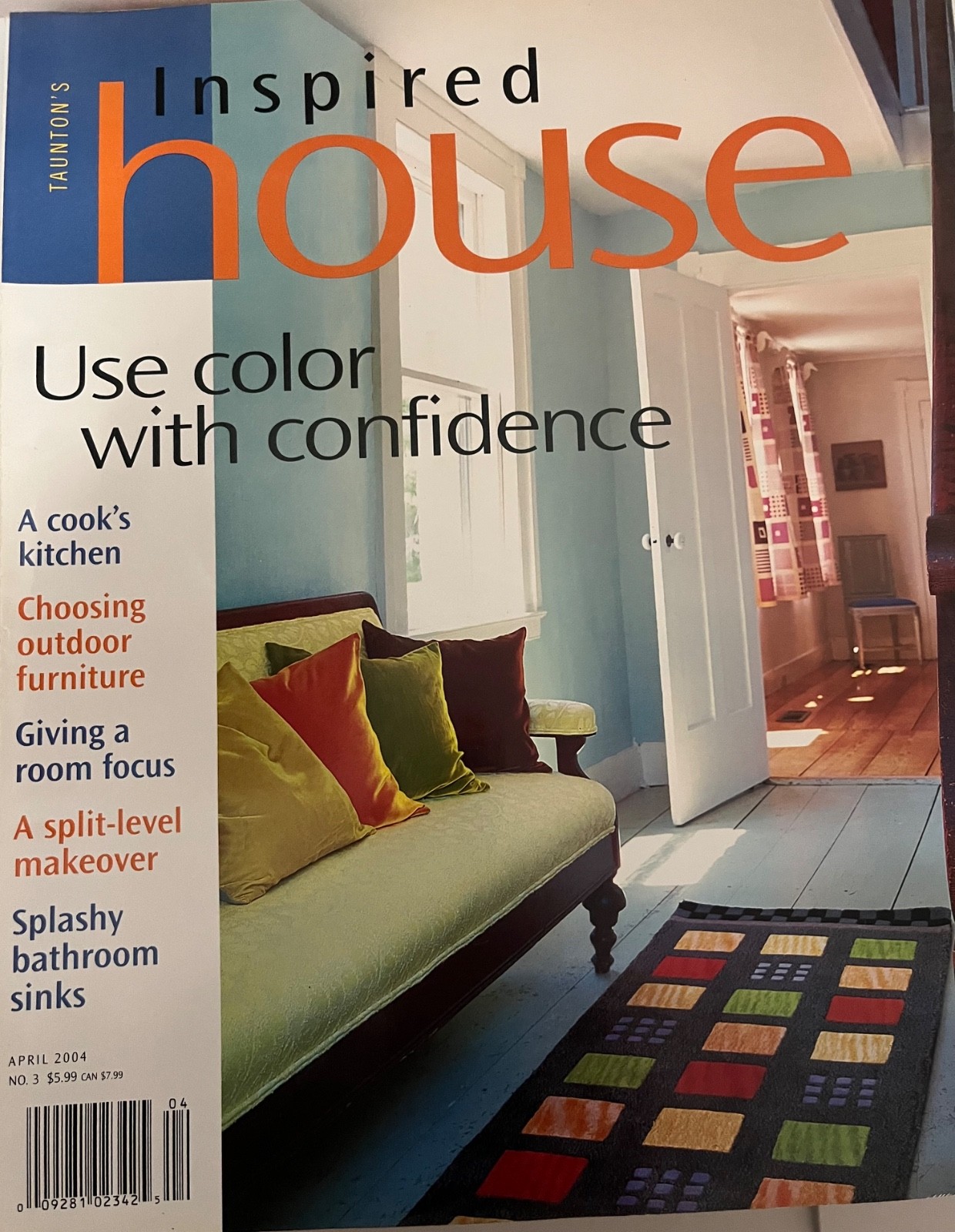 Lot of 3 American Dream Homes Veranda Inspired House Magazines 2004