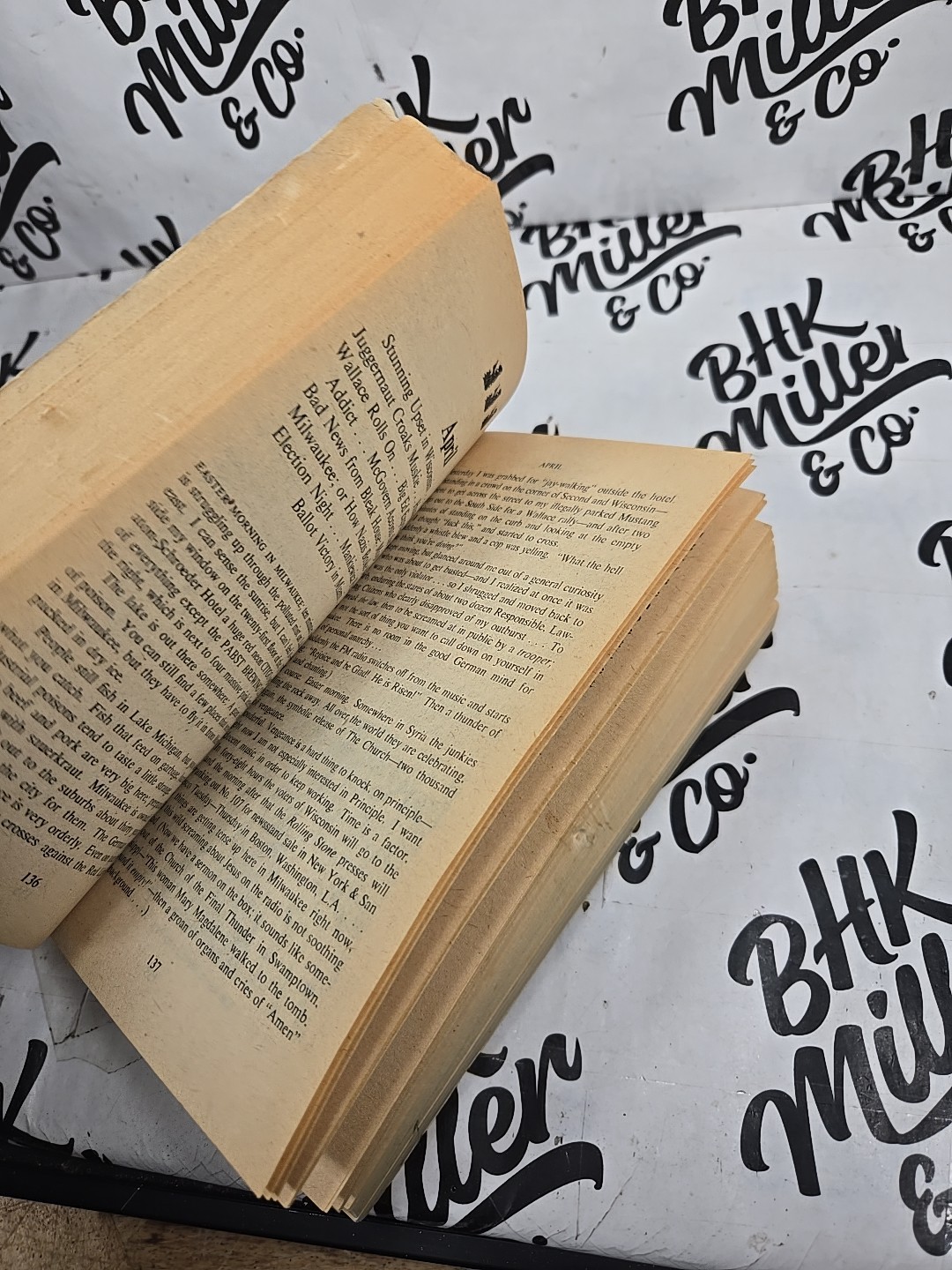 Fear and Loathing: On the Campaign Trail ’72 – Hunter S. Thompson pb