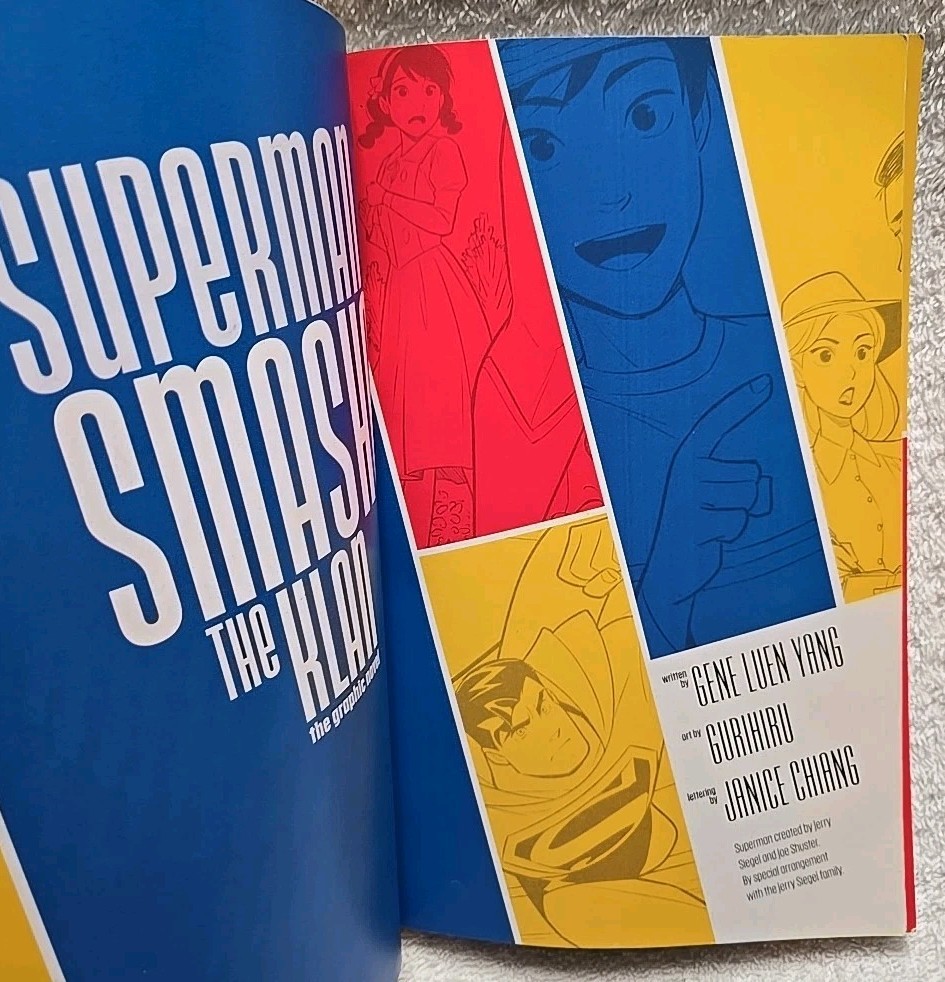 Superman Smashes the Klan by Gene Luen Yang (2020, Trade Paperback)