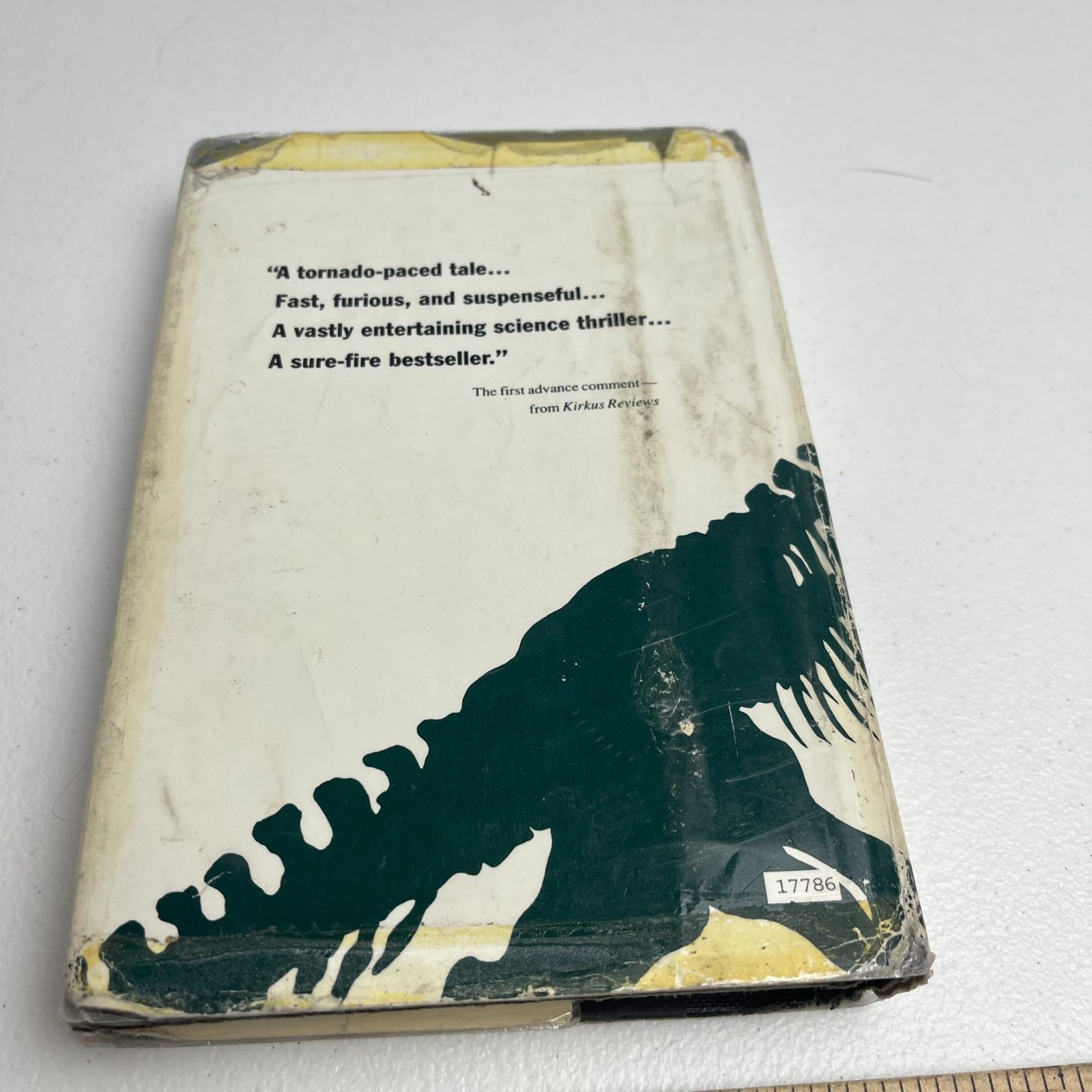 VTG Rare Jurassic Park – Michael Crichton HC 1990
