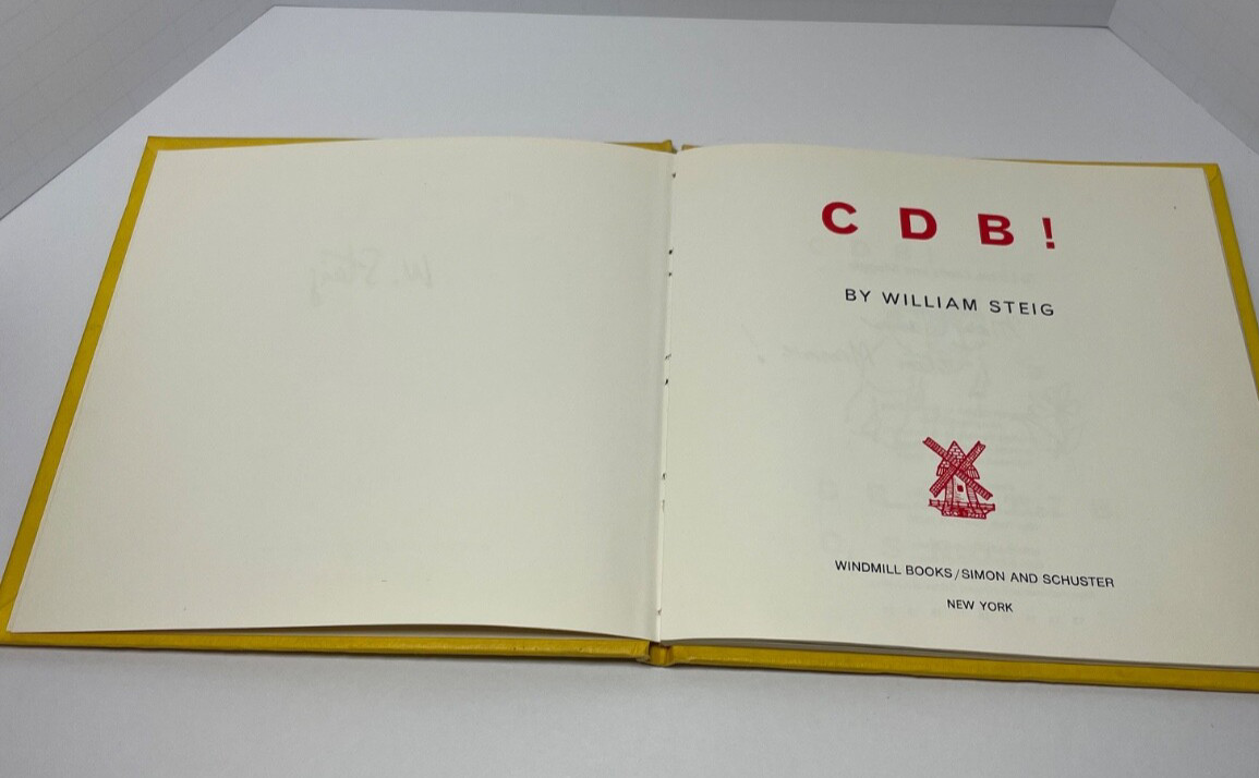 CDB! and CDC? First Edition by W. Steig