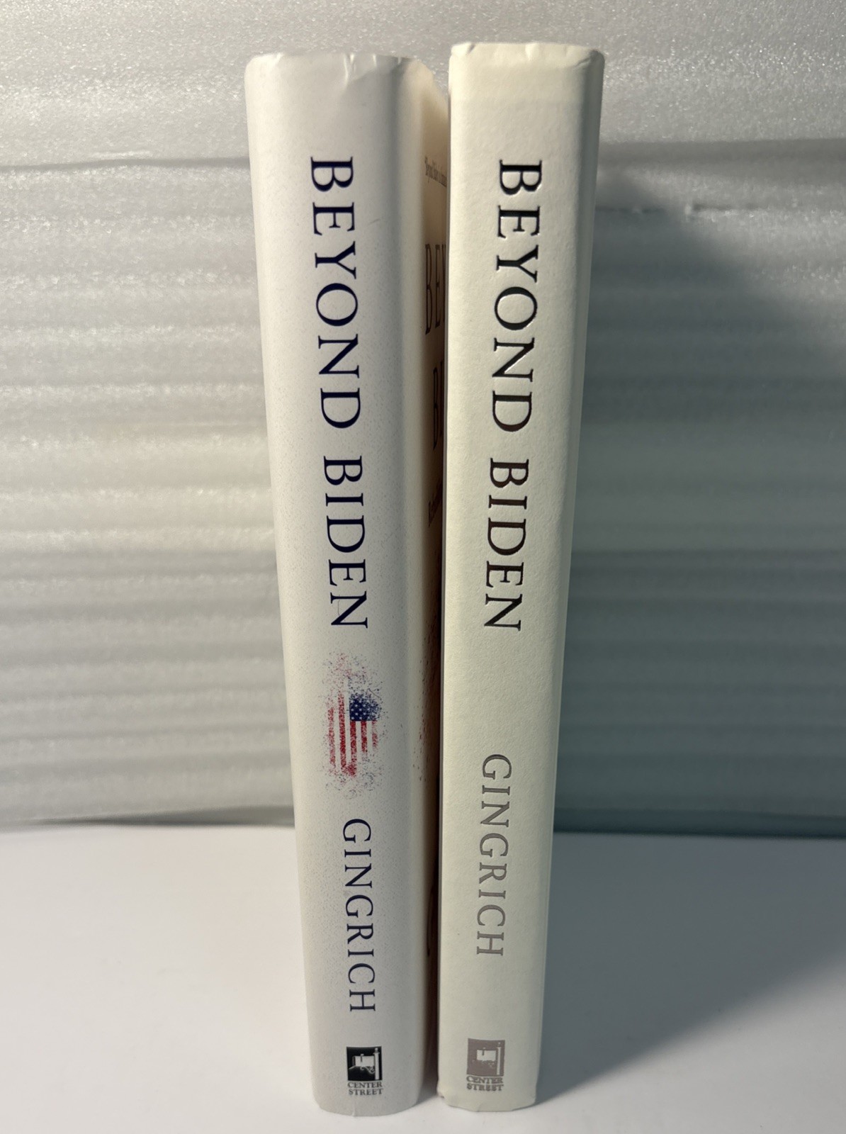 SIGNED by Newt Gingrich, 1st Ed. “Beyond Biden, Rebuilding The America We Love”