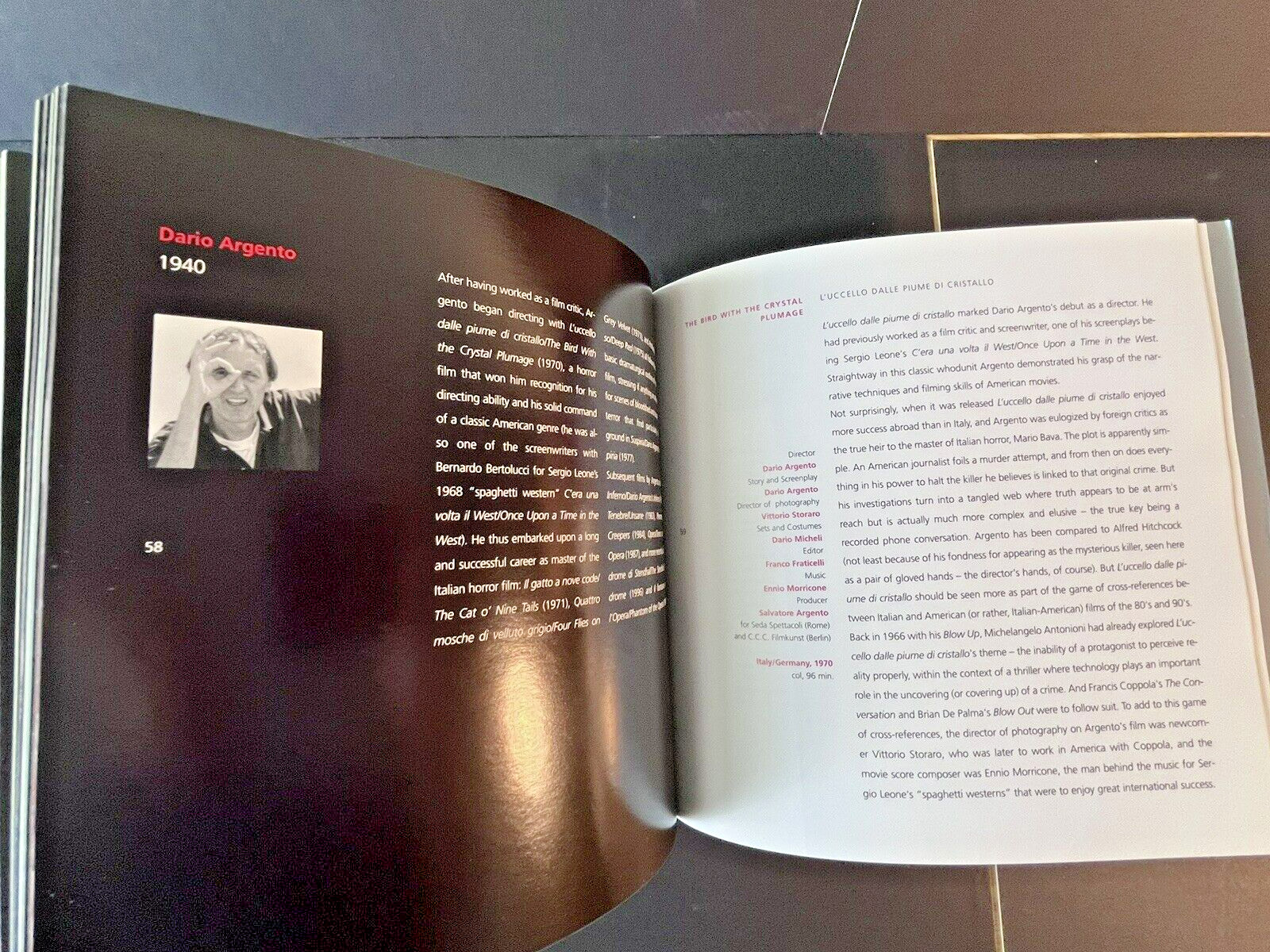 Second Act: A Rediscovery of Italian Cinema 3, by Antonio Monda, 2000, Olivares