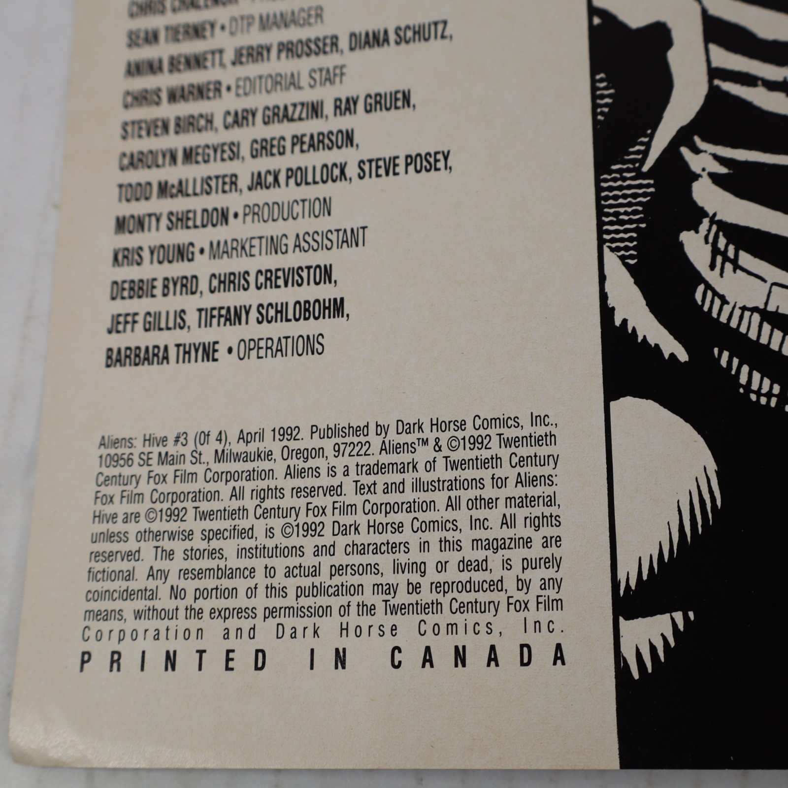 Dark Horse Comic Books Aliens: Hive #3-4 1992