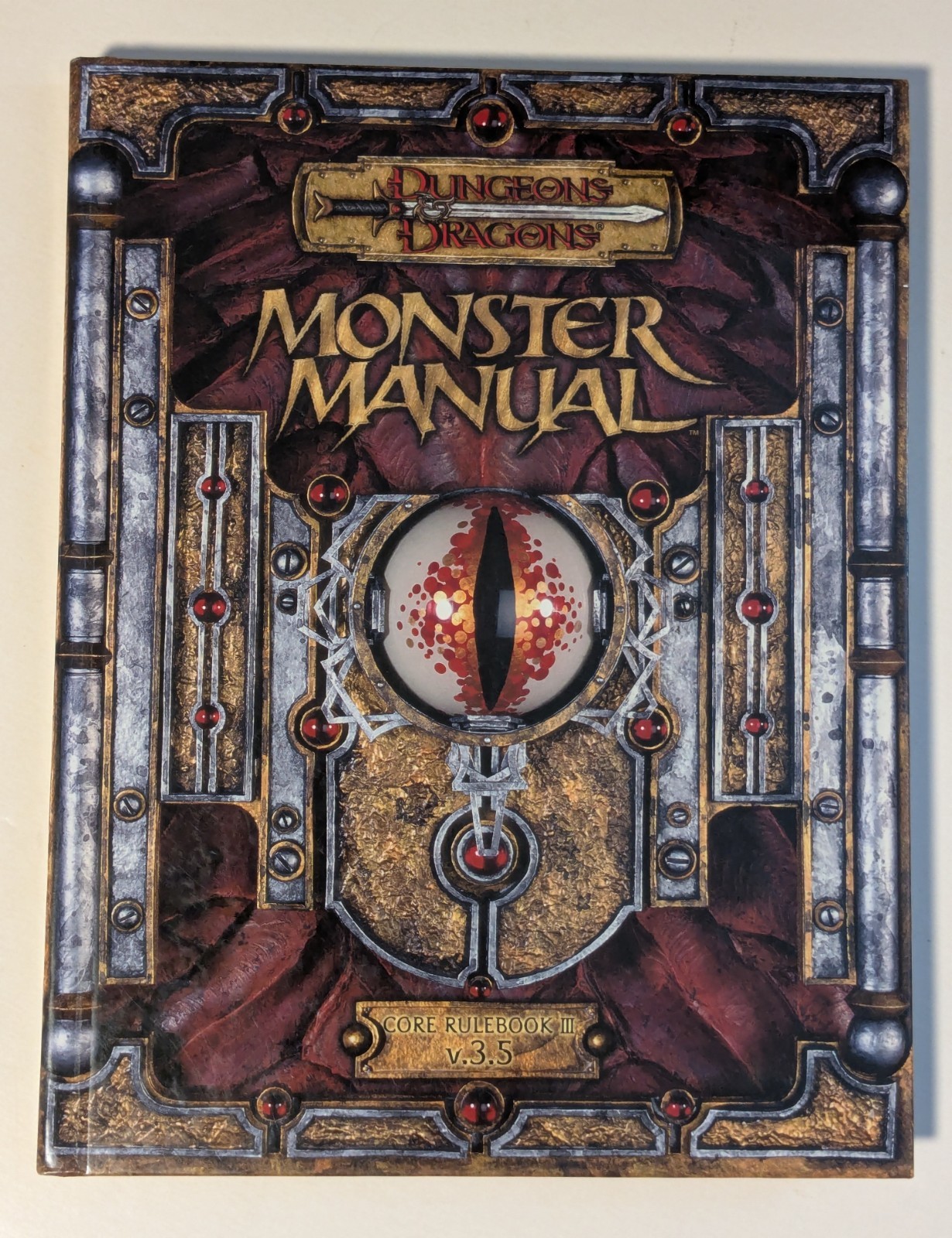 Monster Manual v3.5, Dungeons and Dragons Hardcover 2003 First Printing