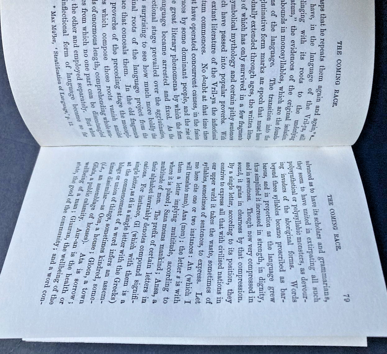 Vtg PB ’72 -VRIL The Power Of The Coming Race-Sir Bulwer Lytton-READ DESCRIPTION