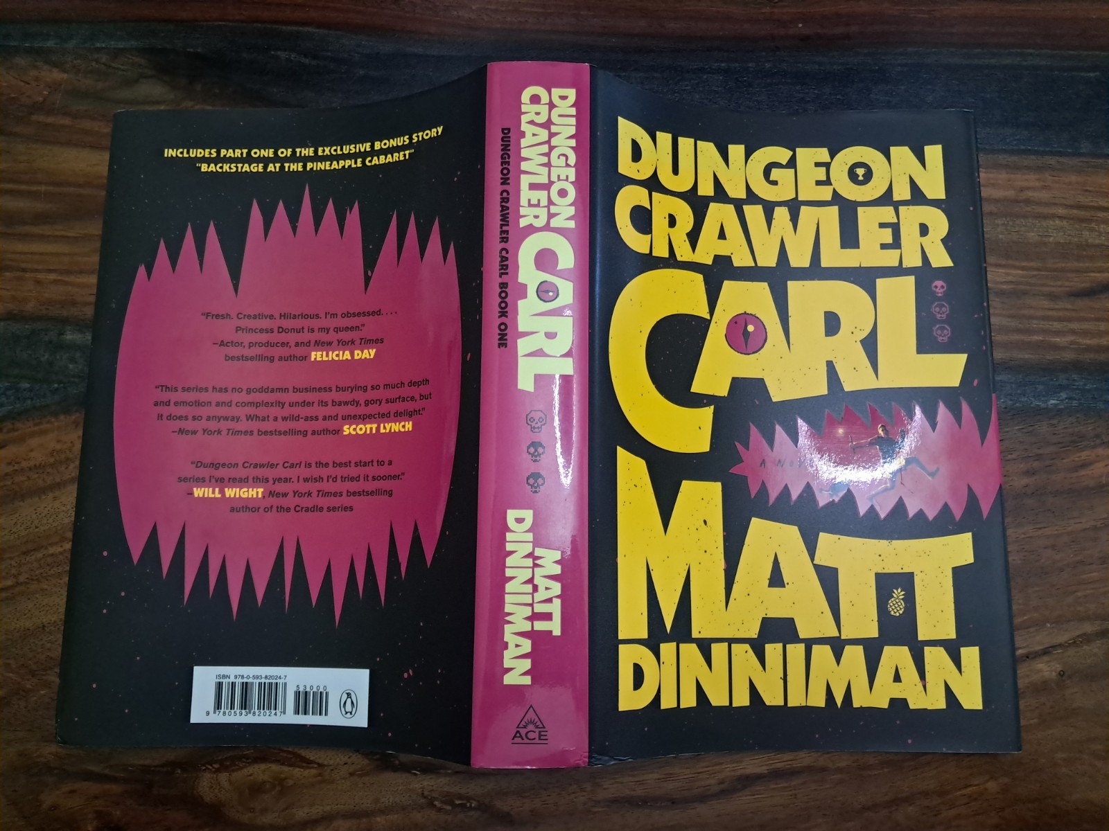 Dungeon Crawler Carl 1st Edition 1st Print Matt Dinniman Ace Hardcover 1016