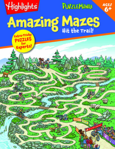 Hit the Trail: Puzzles for Experts (Puzzlemania#174; Amazing Mazes) – VERY GOOD