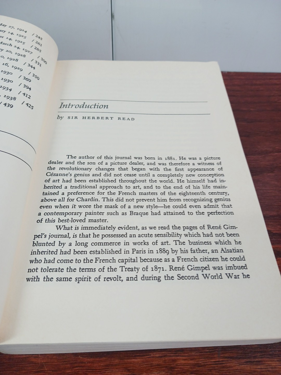 Diary of an Art Dealer By RENE GIMPEL