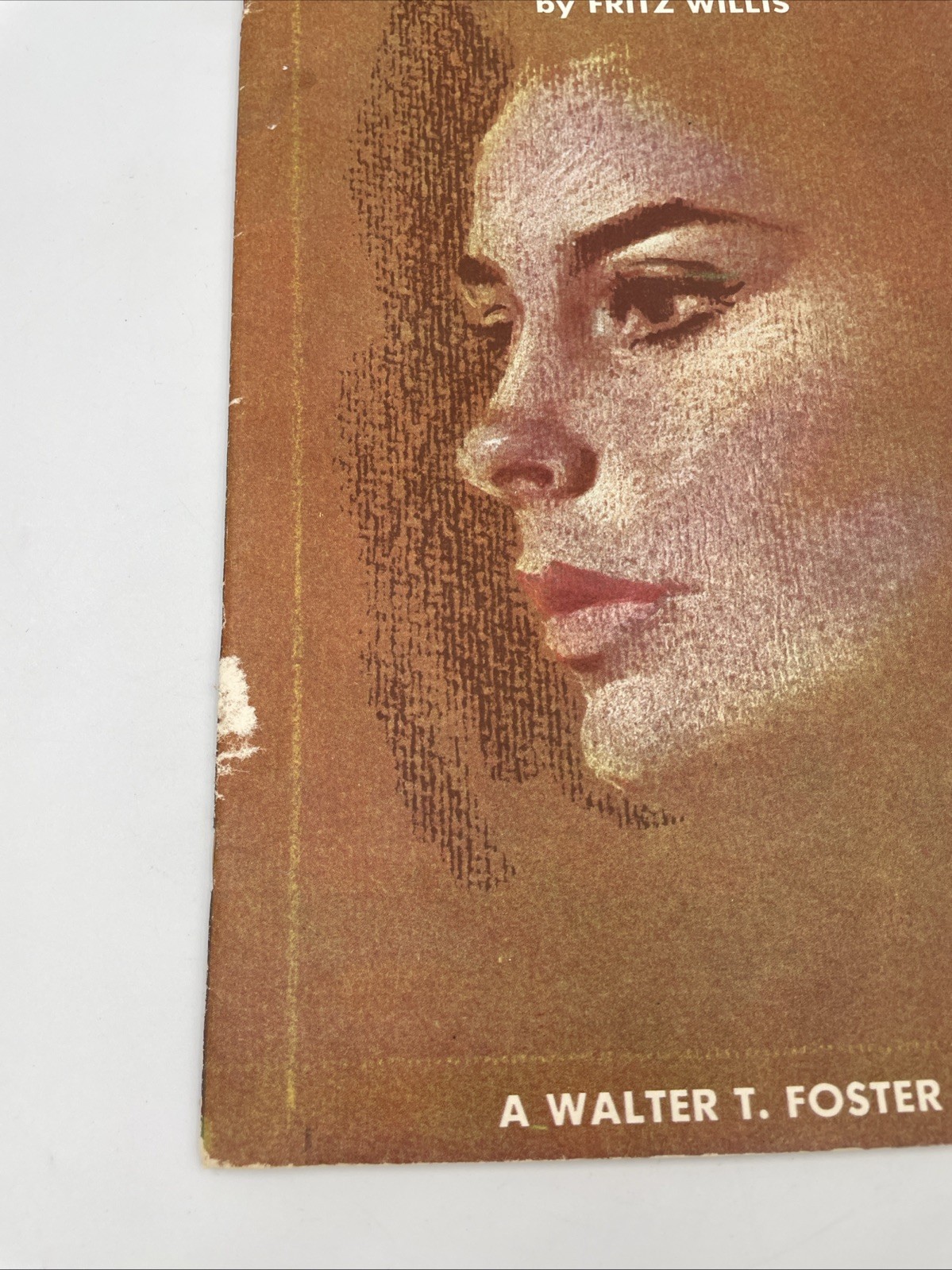 2 Vtg Walter T Foster Art Books Dancers in Action+ Faces And Features A20