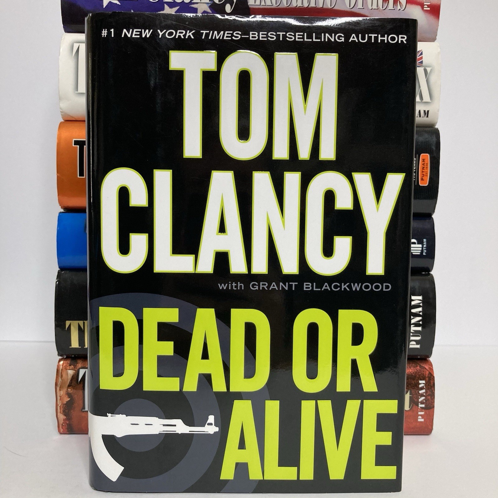 Lot of 9 Tom Clancy Jack Ryan Books HC/DJ Executive Orders Rainbow Six