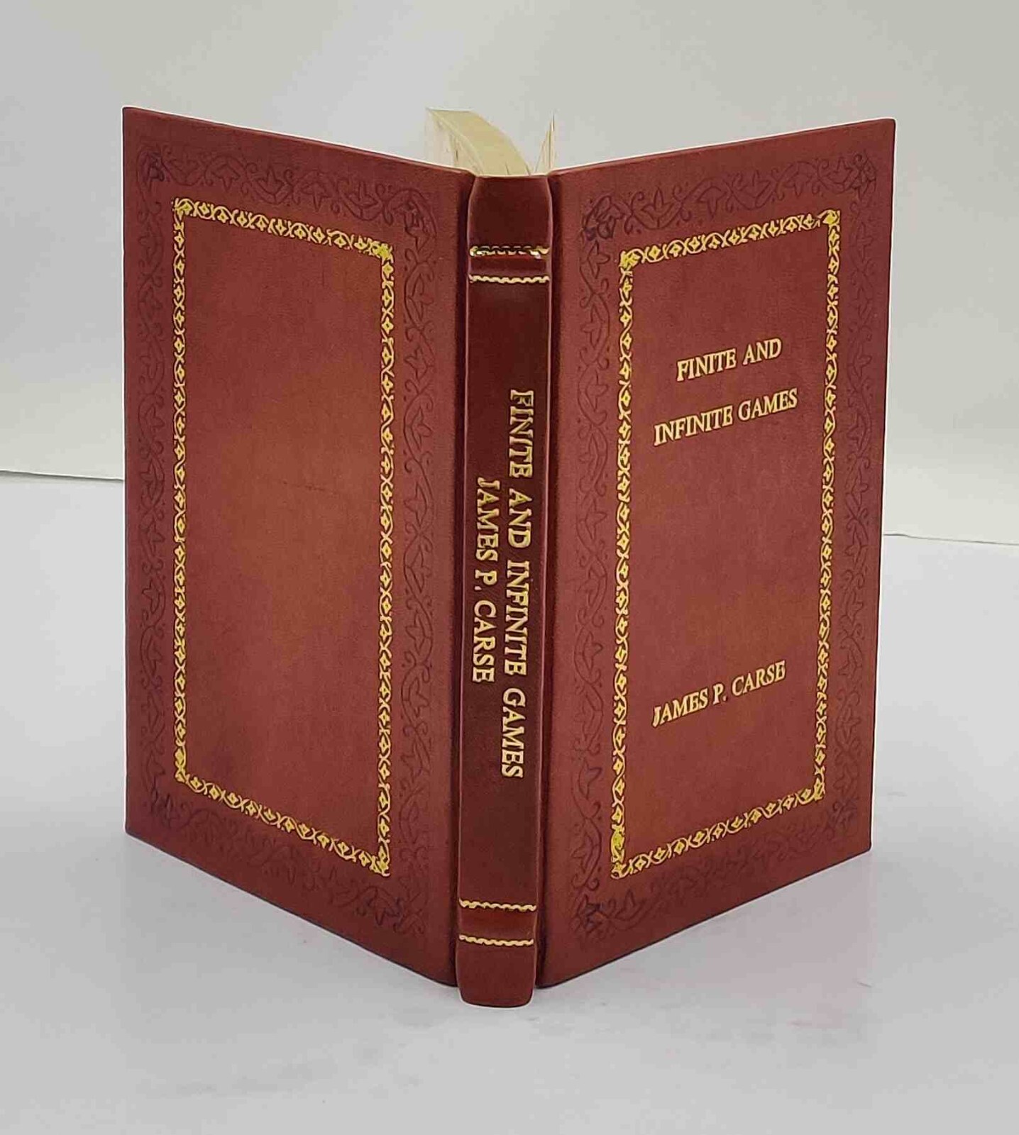 Finite and Infinite Games by Carse, James [PREMIUM LEATHER BOUND]